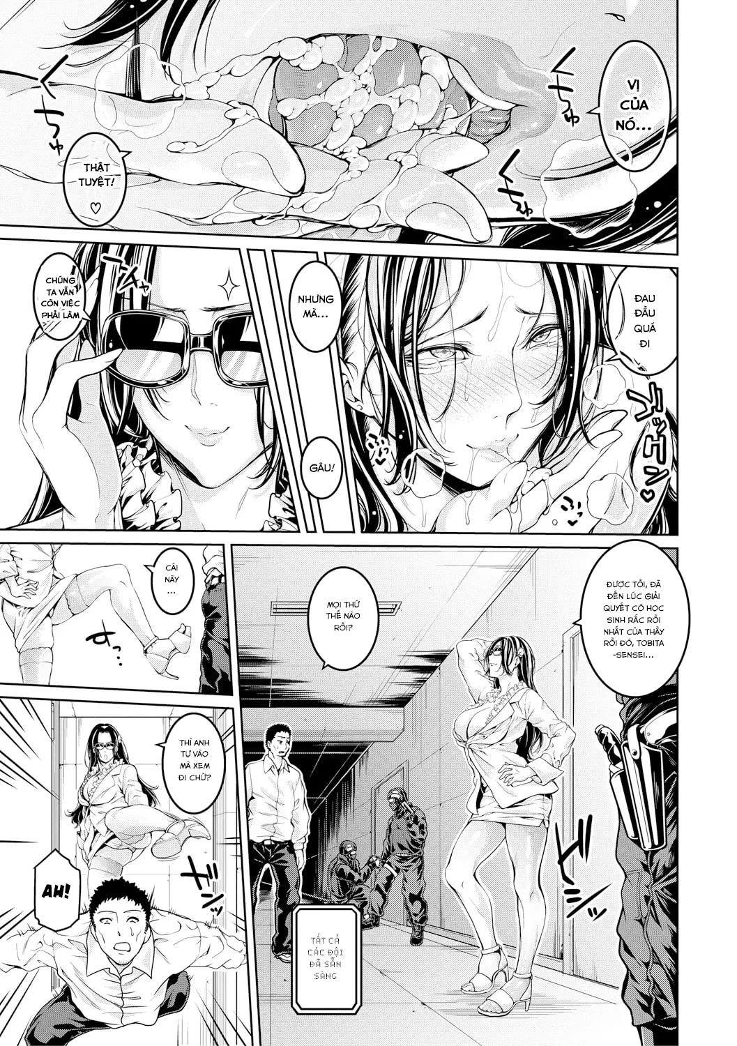 Đọc truyện hentai Bukatsu Shoujo Paradise ~ Asekkaki no Tenshi-tachi - Chap 8