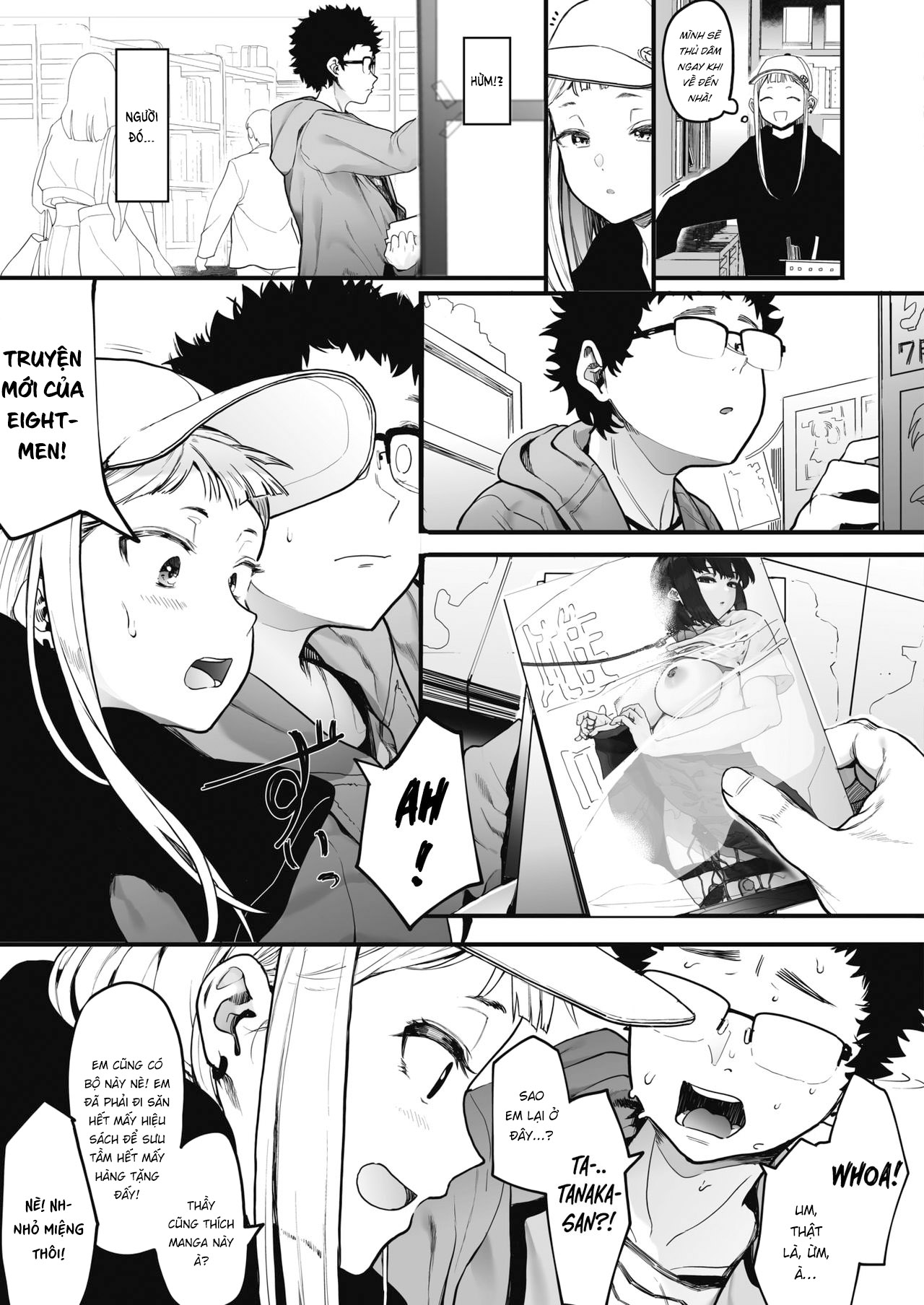 Đọc truyện hentai Nhờ Eightman-sensei mà tôi kiếm được bạn gái! - Chap 1