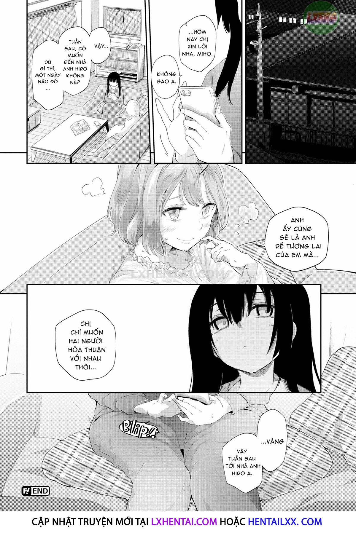 Đọc truyện hentai Gap in my Heart - Chap 8 - On a Still-Warm Bed