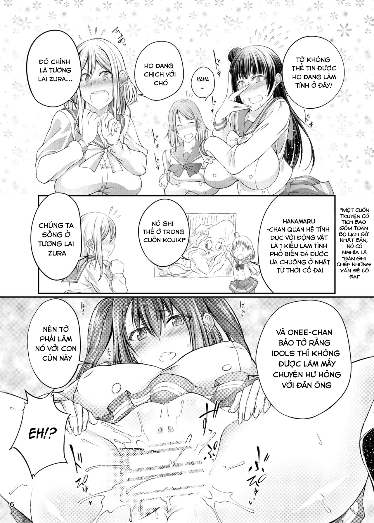 Đọc truyện hentai Inu Live! Sunshine!! - Oneshot ngọt