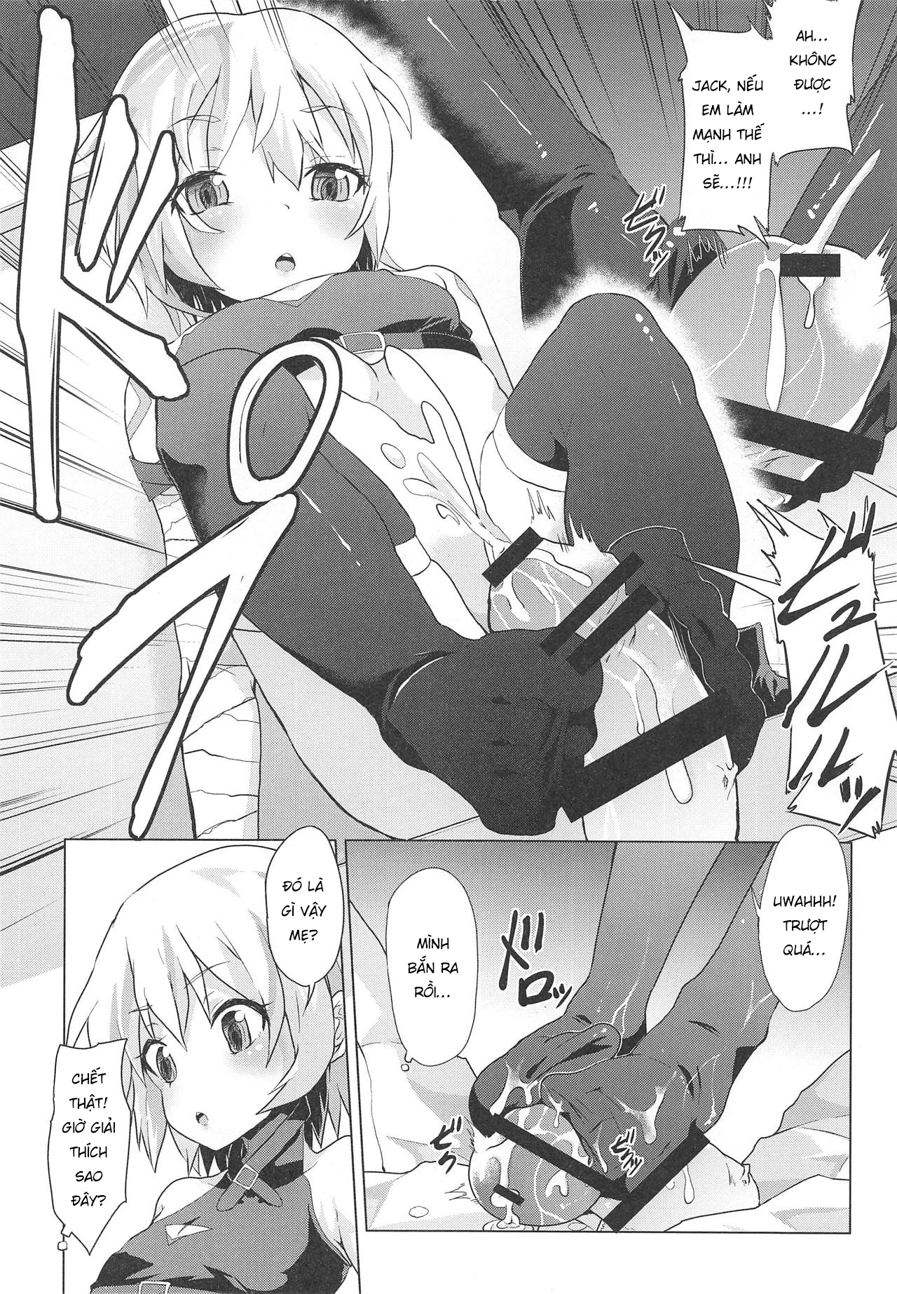 Đọc truyện hentai Muchi Na Jack-Chan Ni Seiyoku Shori O Tanomikonde Mita - Oneshot