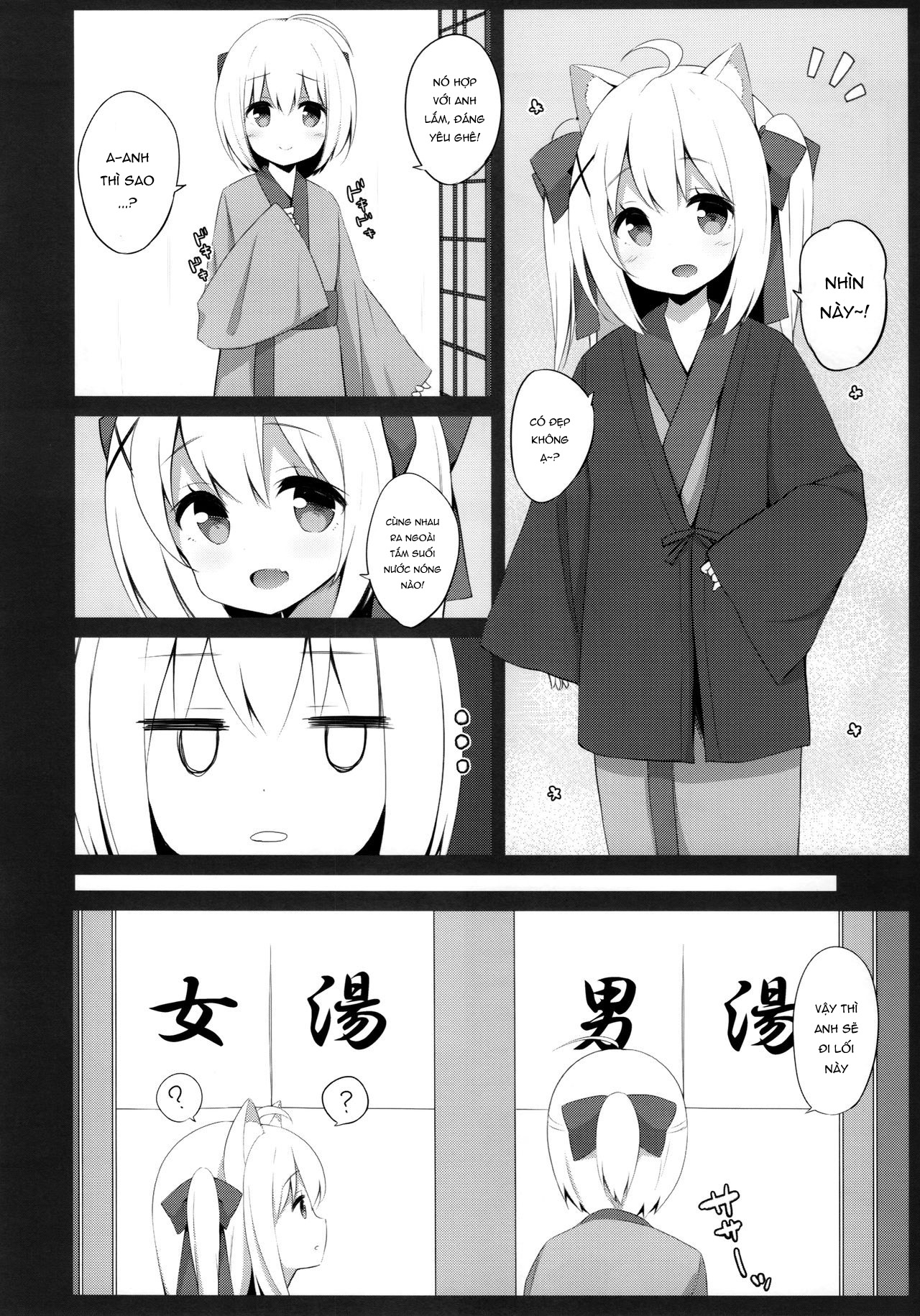 Đọc truyện hentai Kỳ nghỉ đông hư hỏng của chủ nhân và Koneko - Oneshot