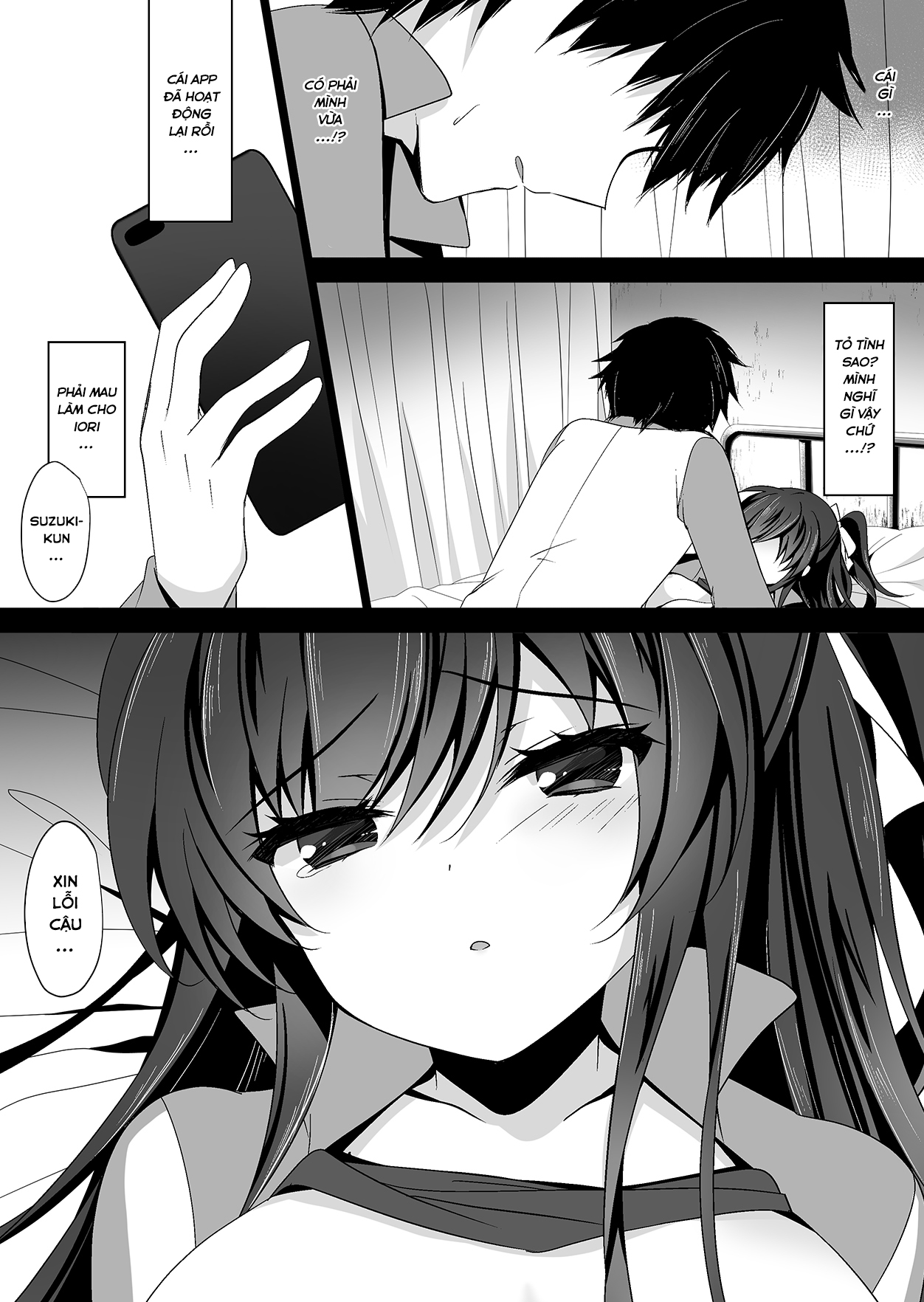 Đọc truyện hentai Dùng Apps thôi miên, tôi đã có bạn gái! - Chap 4