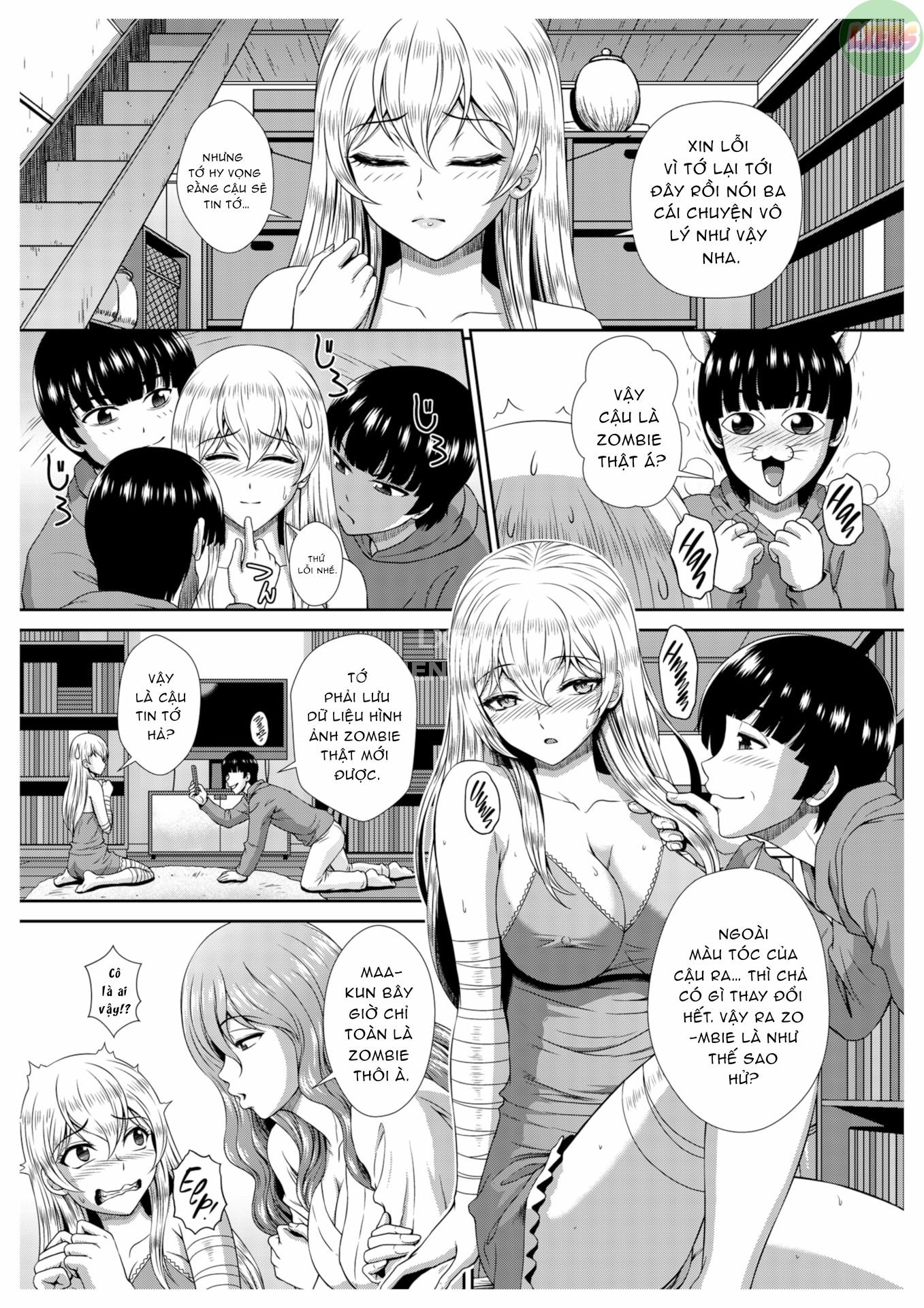 Đọc truyện hentai Cách để duy trì sự sống cho một cô gái Zombie - Chap 2