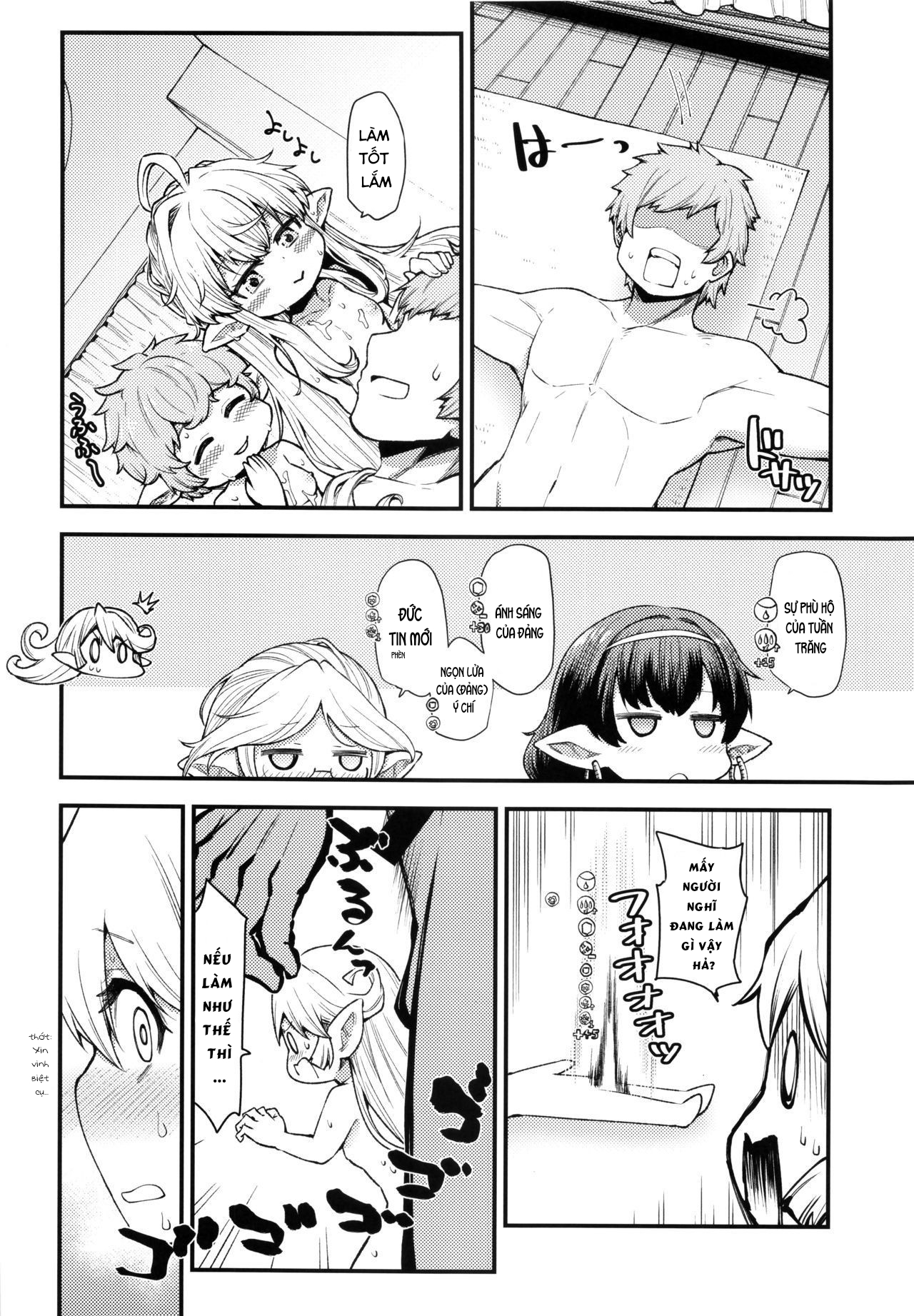 Đọc truyện hentai Gen Paro Harvin Harem Apart Taifuu Hen - Oneshot