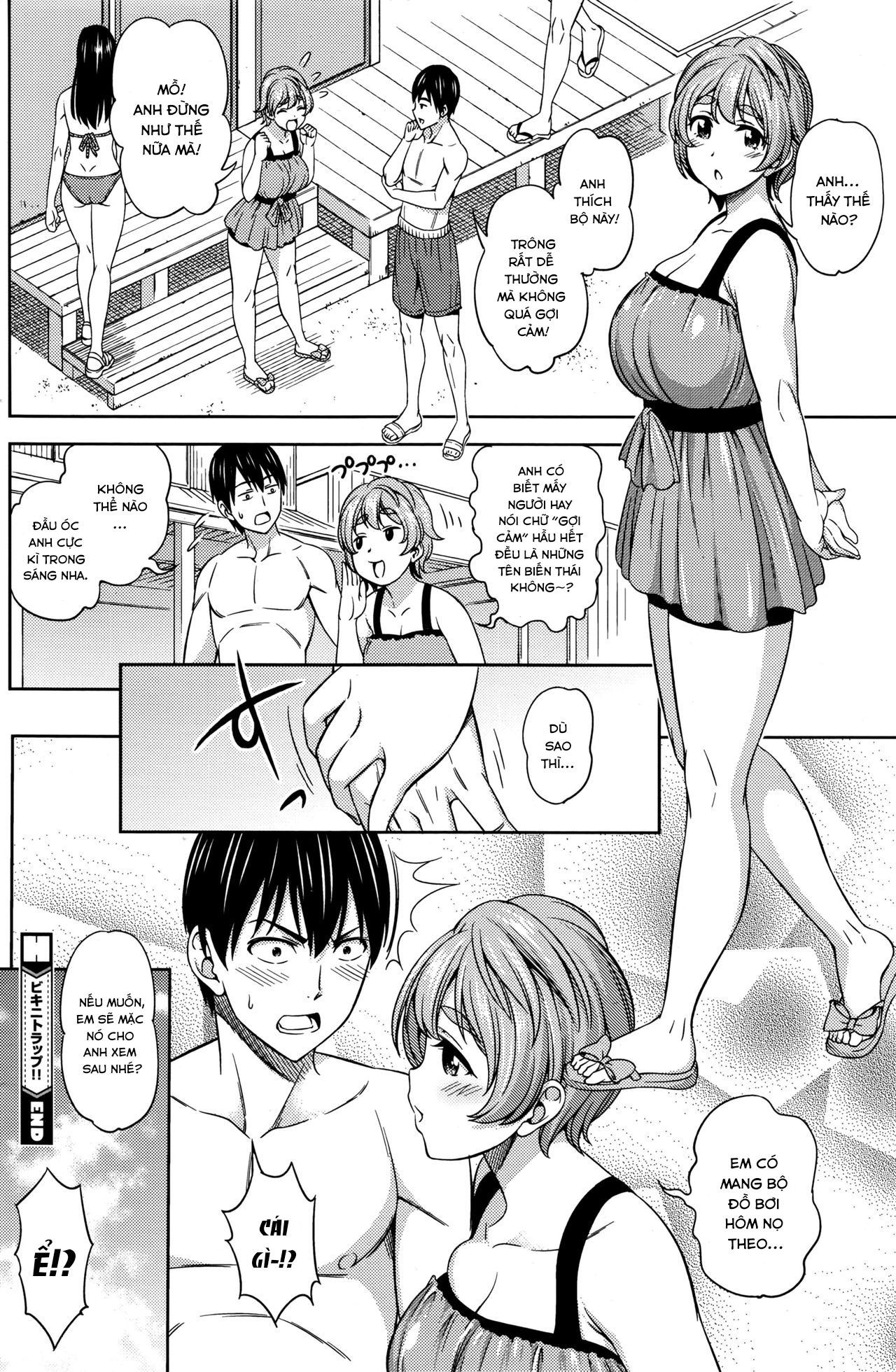 Đọc truyện hentai Bikini Trap!! - Oneshot