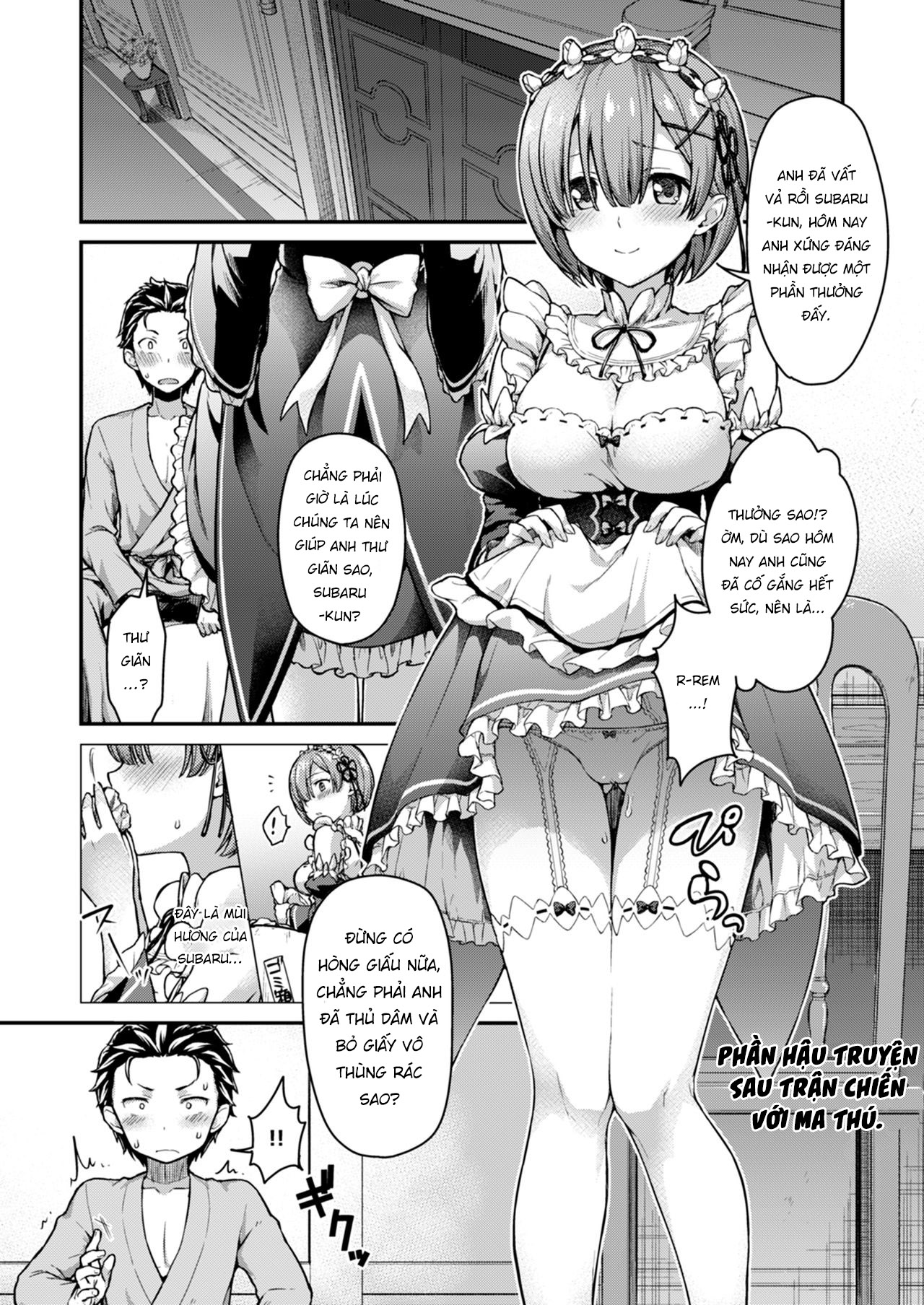 Đọc truyện hentai Phần Thưởng Của Subaru - Oneshot
