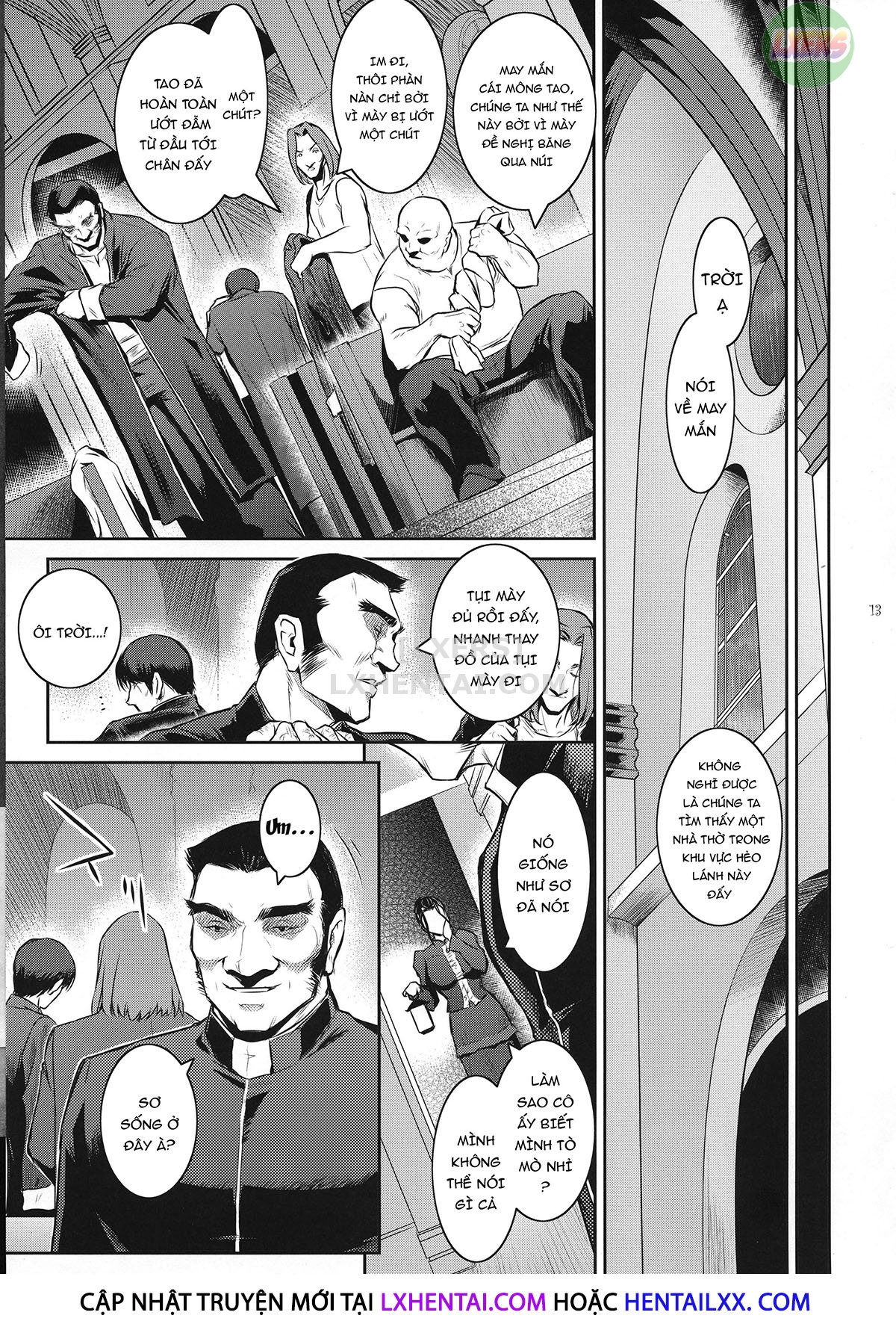 Đọc truyện hentai Kyoukai. Chap 1