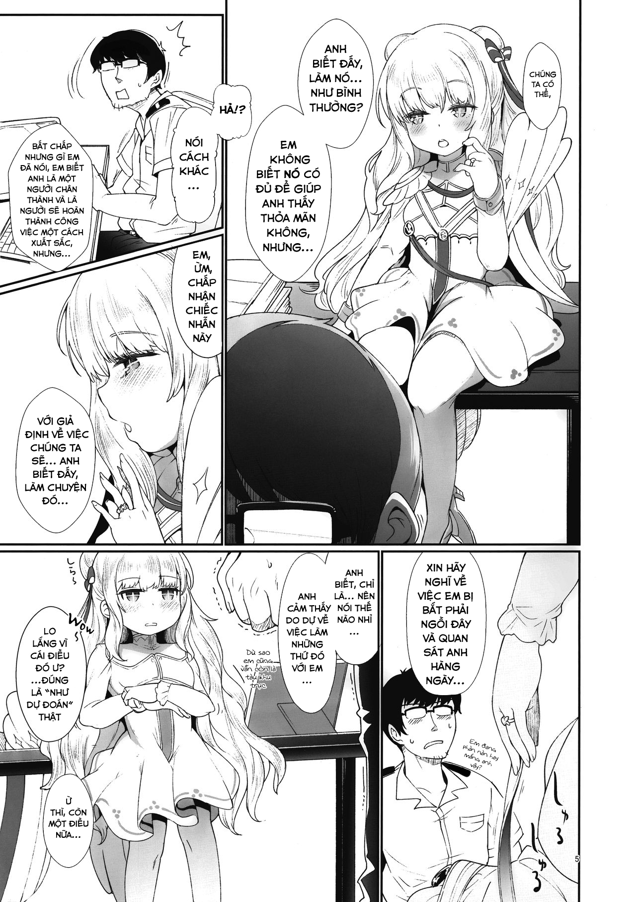 Đọc truyện hentai Công việc của Thư ký - Oneshot