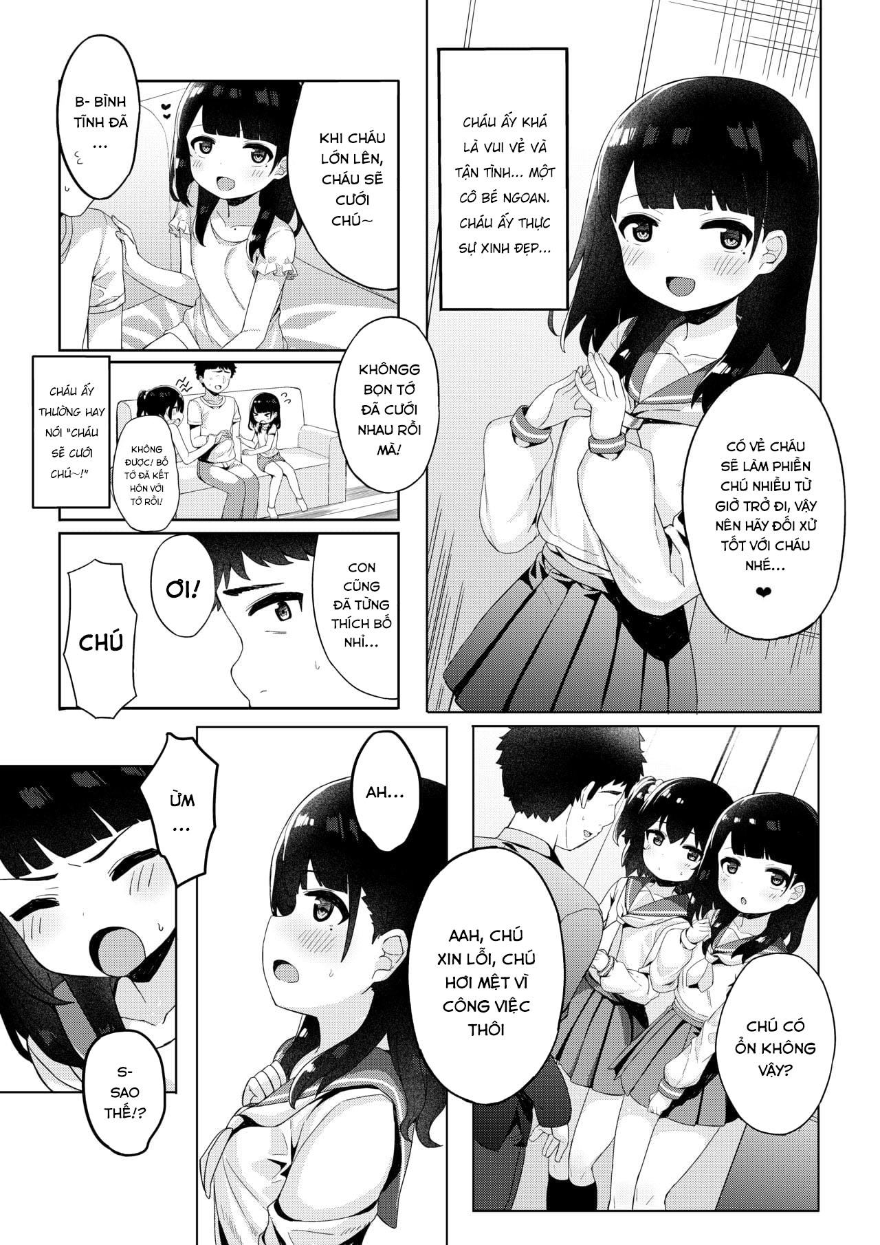 Đọc truyện hentai Bí mật tạo ra em bé với bố của bạn - Oneshot