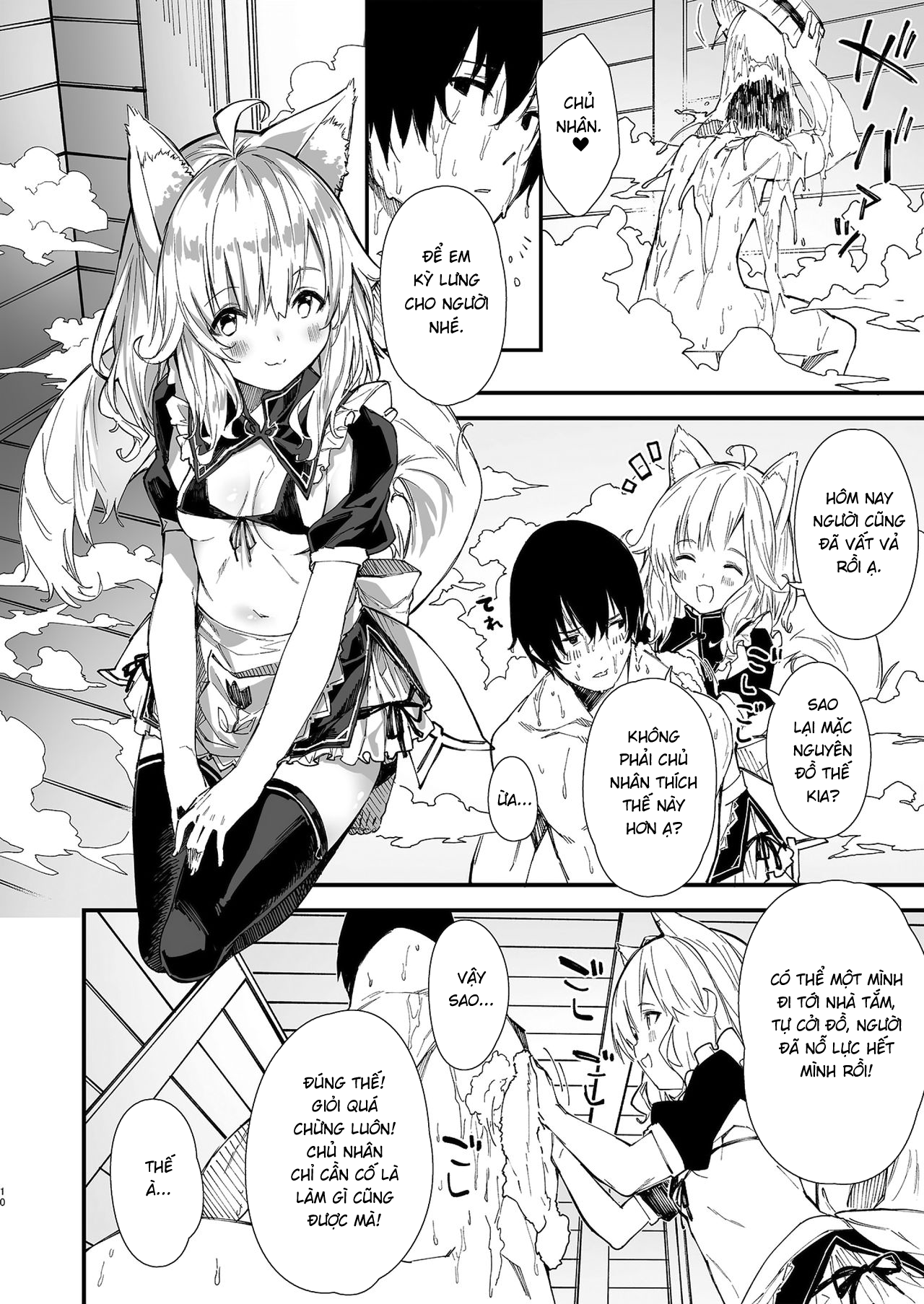 Đọc truyện hentai Sống Cùng Nàng Tai Thú - Chương 1