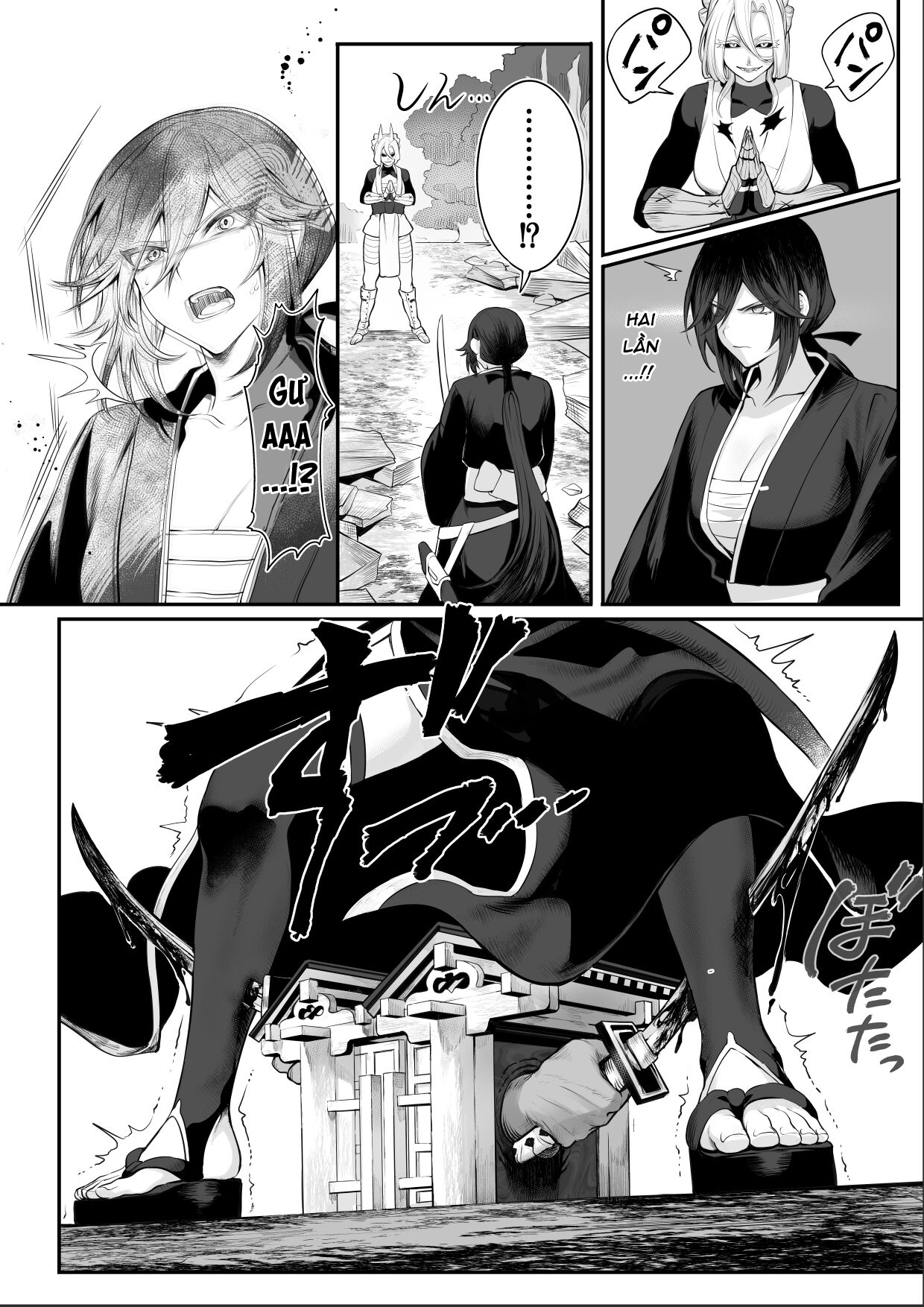 Đọc truyện hentai Câu chuyện về những Valkyrie! ~Nữ phù thuỷ~ - ~Nữ Samurai~ Phần đầu