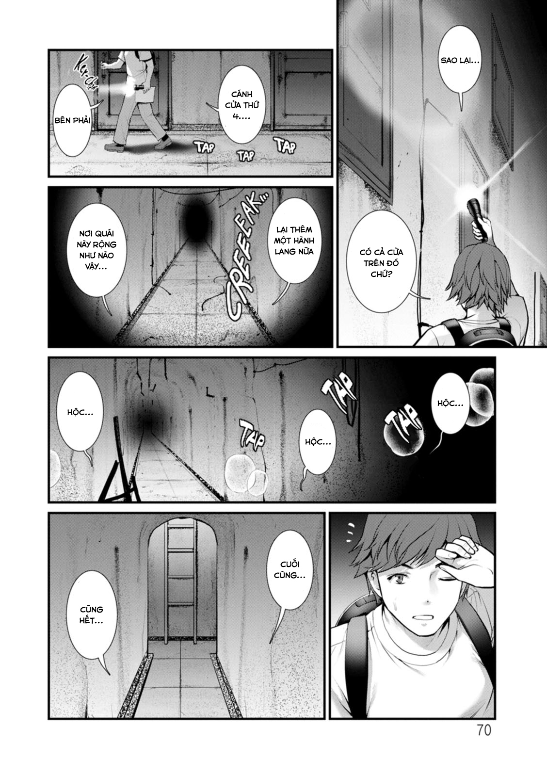Đọc truyện hentai Tuần trăng mật dưới 30m đất - Chap 4