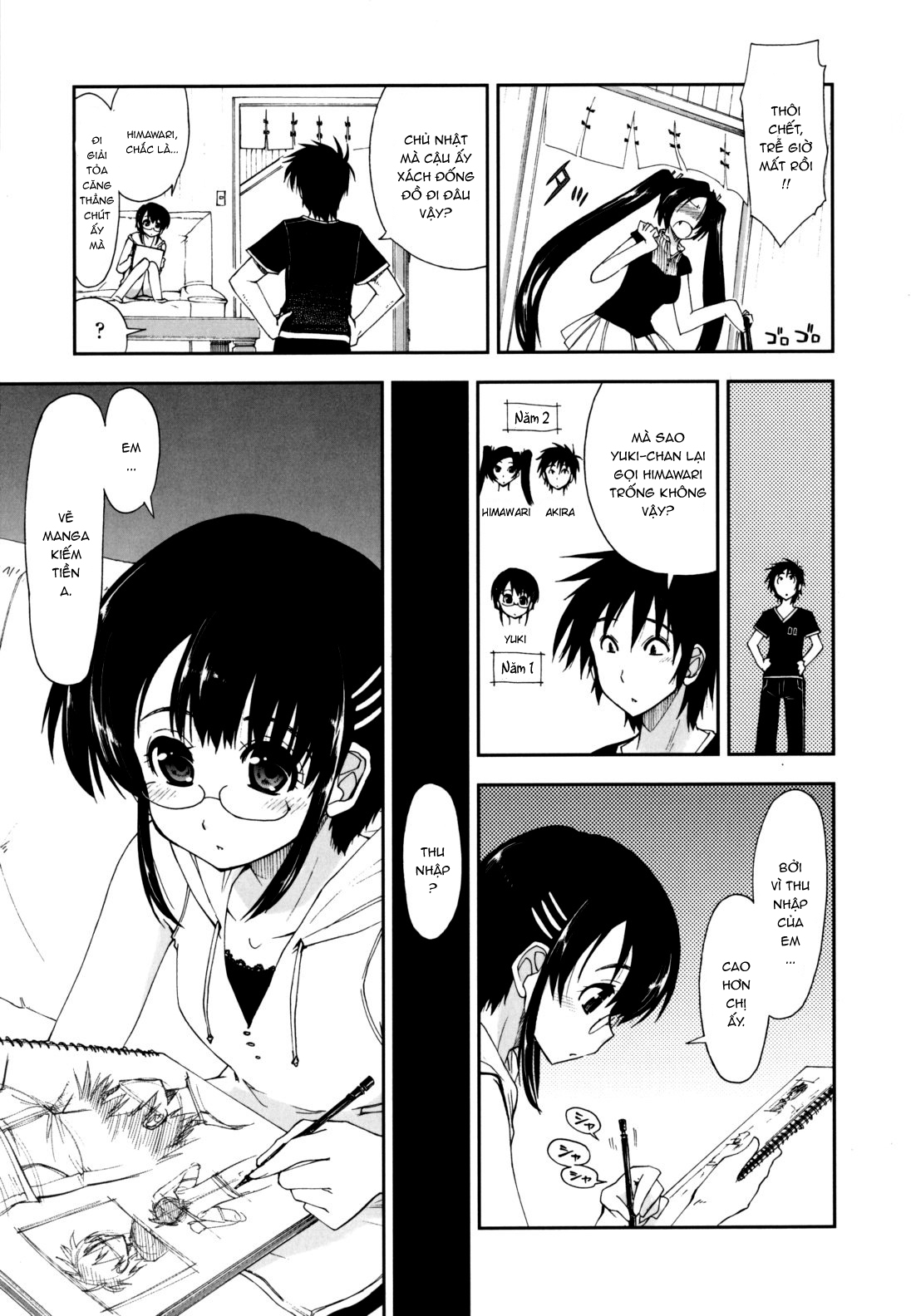 Đọc truyện hentai Sống chung cùng 3 chị em [Không Che] - Chap 3