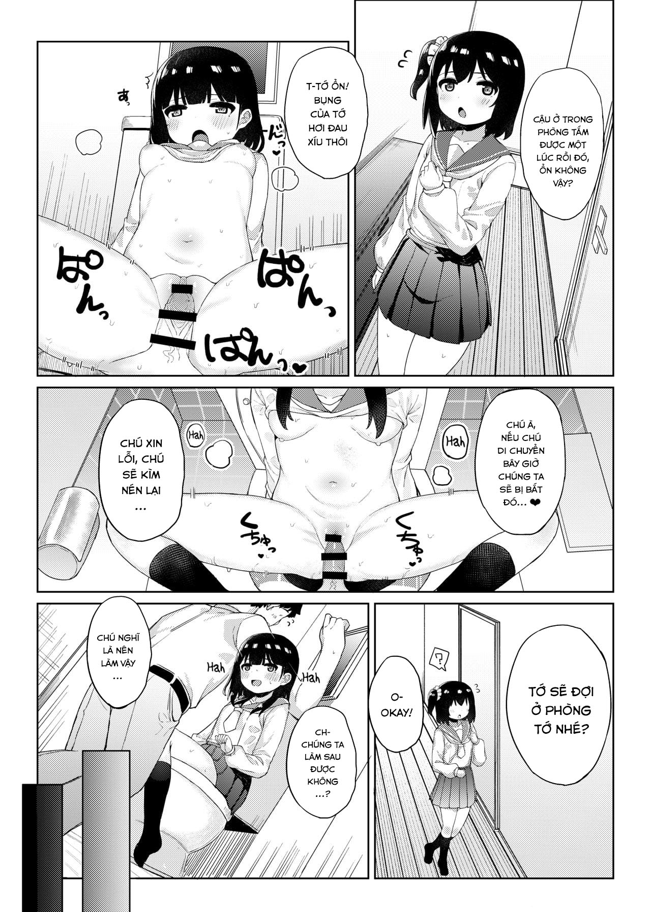Đọc truyện hentai Bí mật tạo ra em bé với bố của bạn - Oneshot
