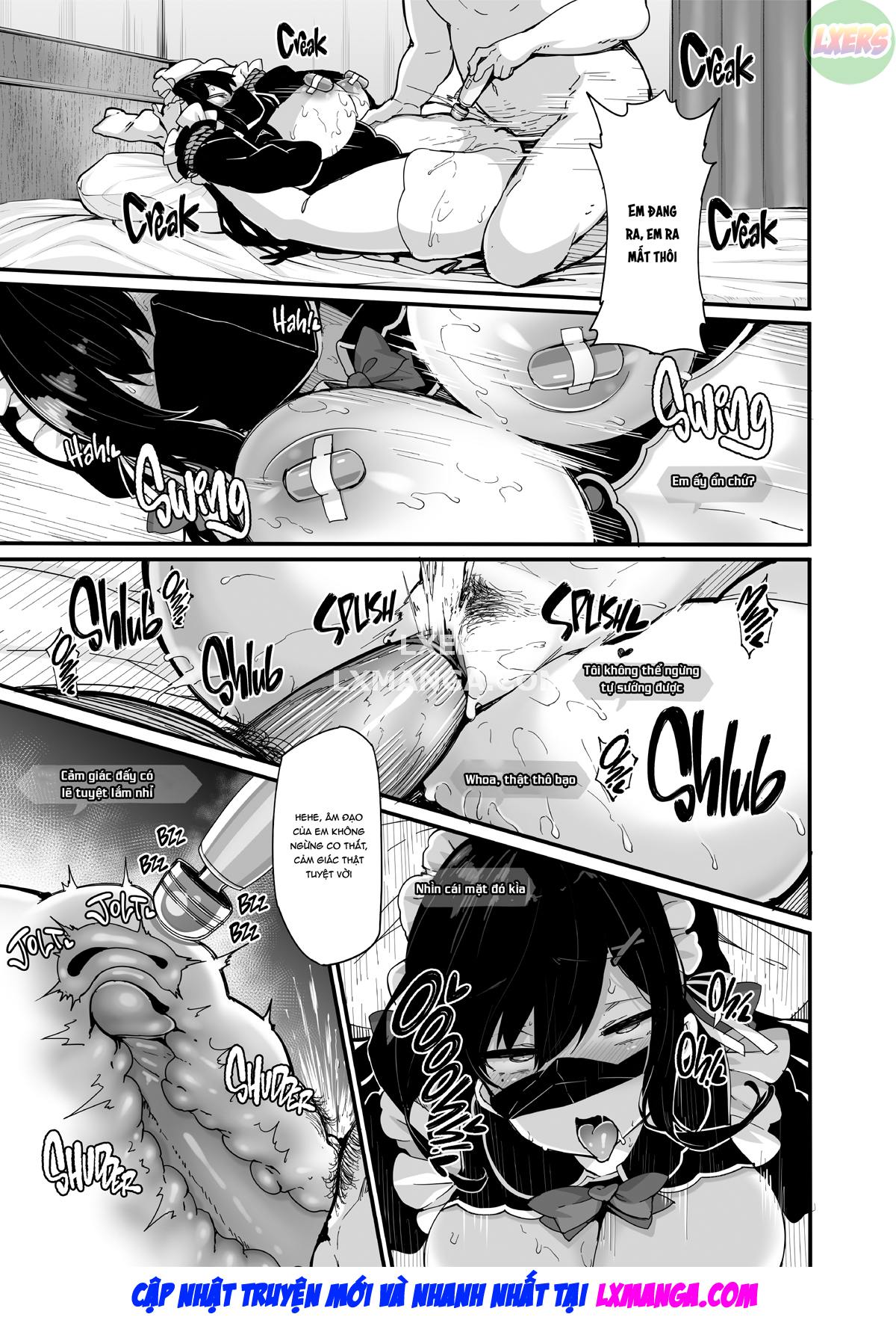 Đọc truyện hentai Nonohara Yuzuka No Himitsu No Haishin - Chap 4 - [END]