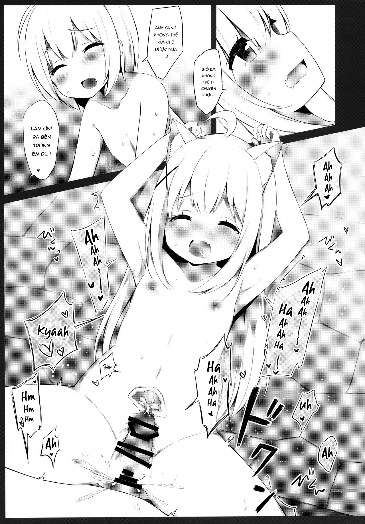 Đọc truyện hentai Kỳ nghỉ đông hư hỏng của chủ nhân và Koneko - Oneshot