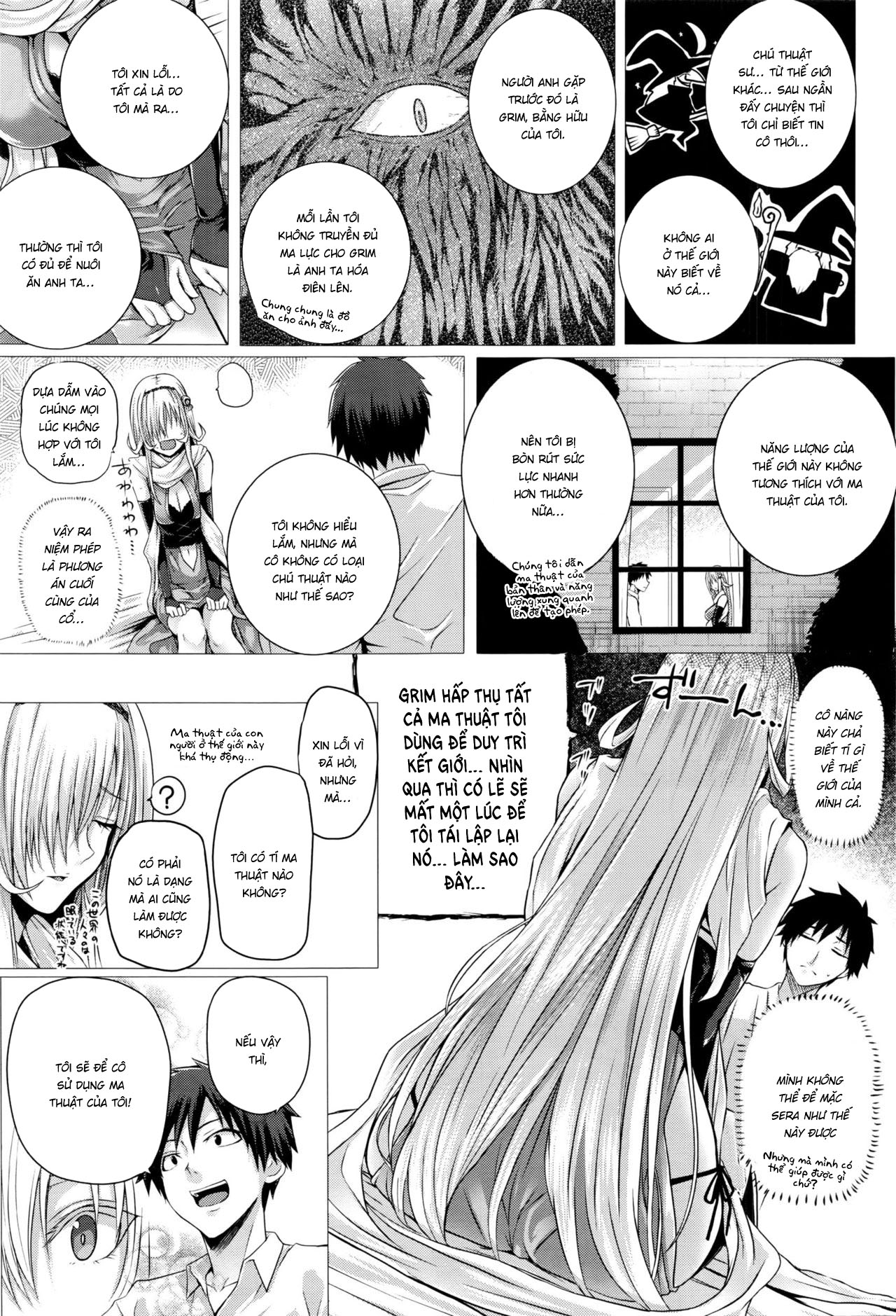 Đọc truyện hentai Pháp sư đến từ thế giới khác - Oneshot