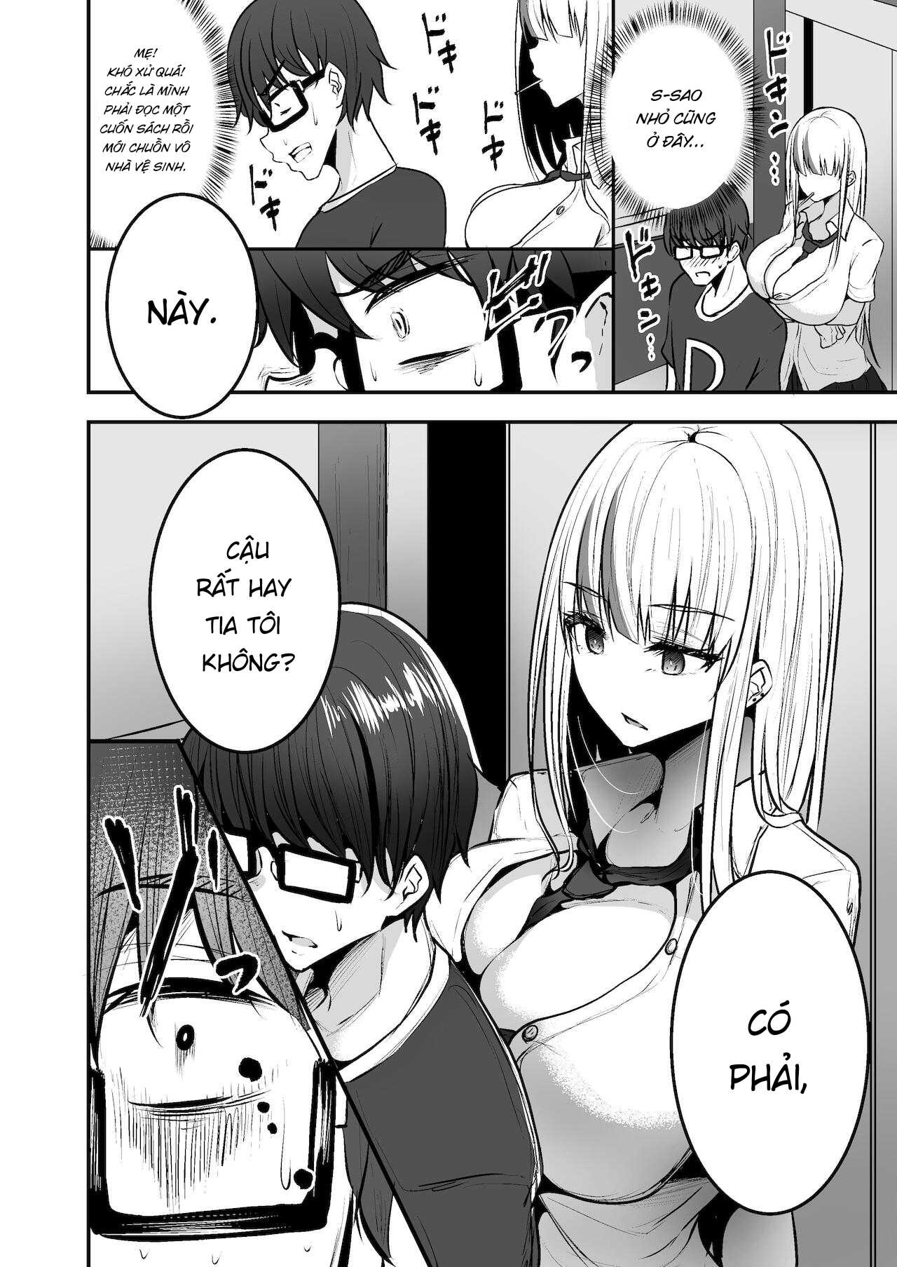 Đọc truyện hentai Toshokan de Benkyou Shiteitara Itsumo Kuru Gal JK ni... - Oneshot
