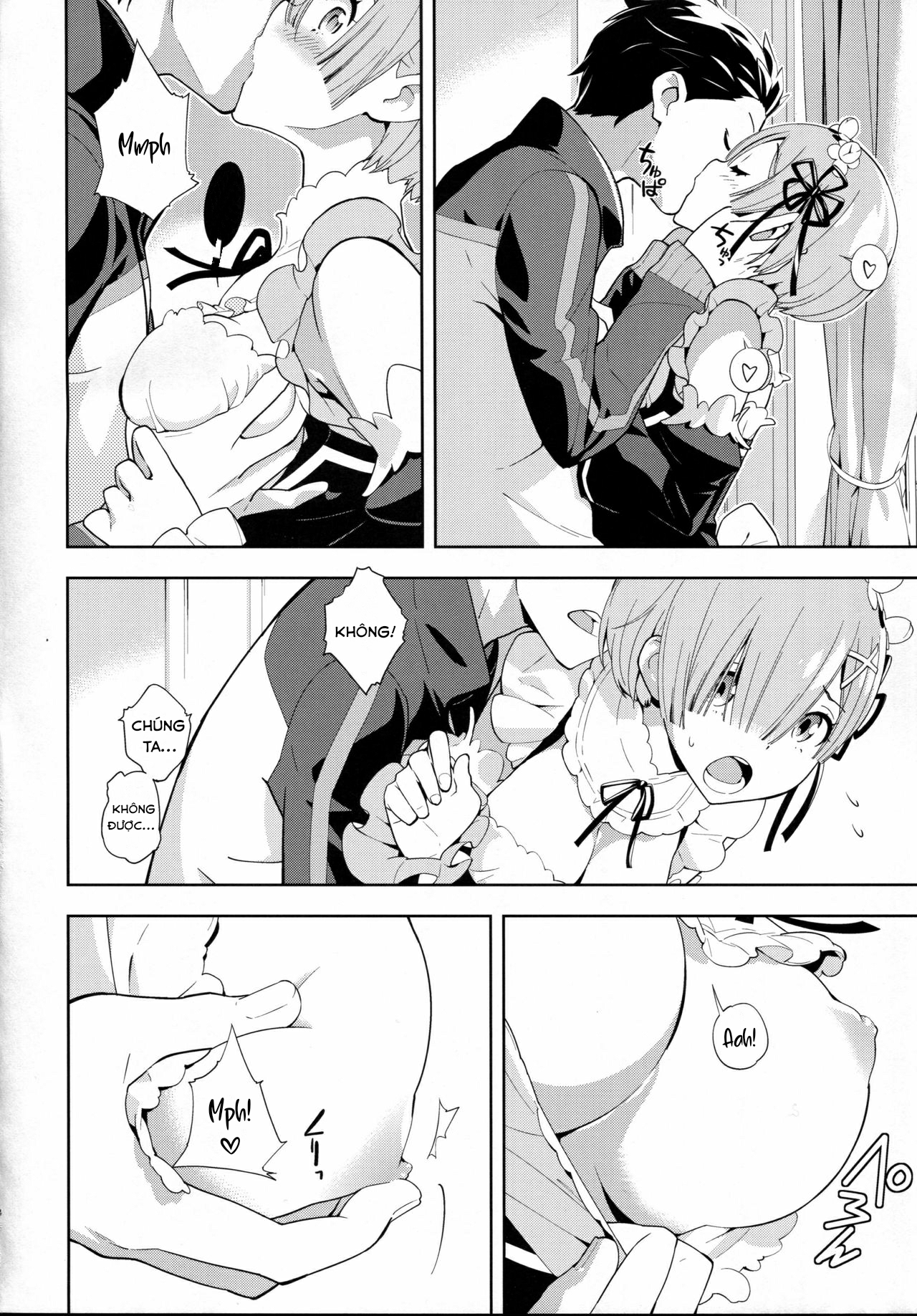 Đọc truyện hentai CHOICE 2 (Re: Zero kara Hajimeru Isekai Seikatsu) - Oneshot