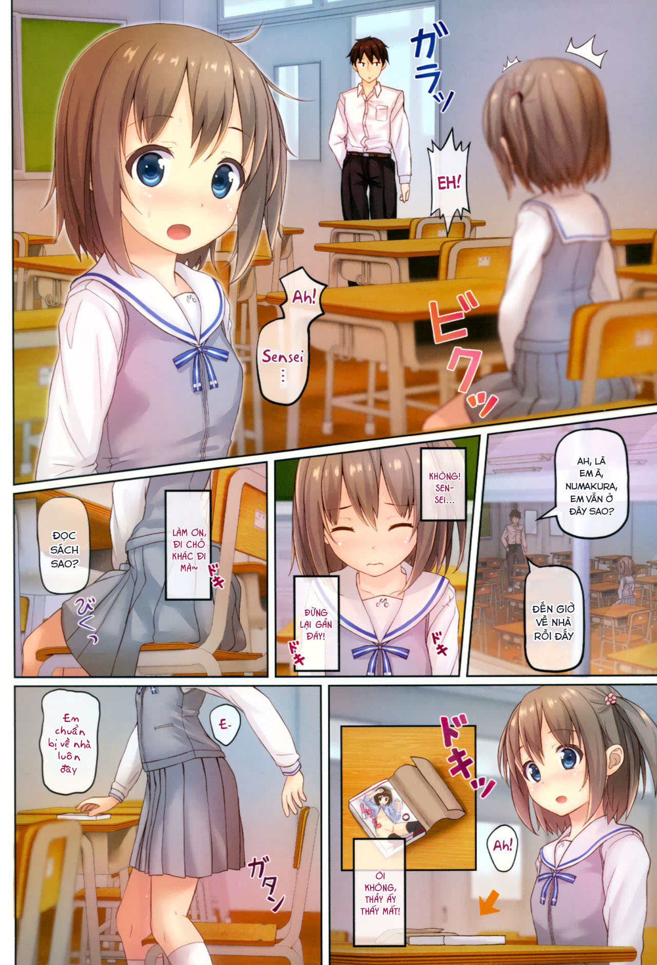 Đọc truyện hentai Bí mật sau giờ học - Chap 1