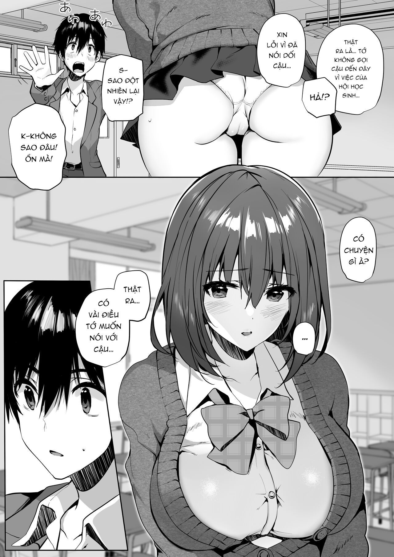 Đọc truyện hentai Người bạn ngực to đã quyến rũ tôi ngay cả khi tôi có bạn gái - Oneshot