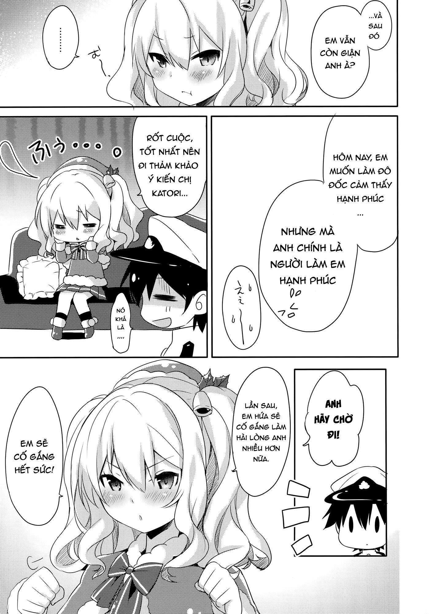 Đọc truyện hentai Kashima muốn ở cùng với đô đốc. - Oneshot