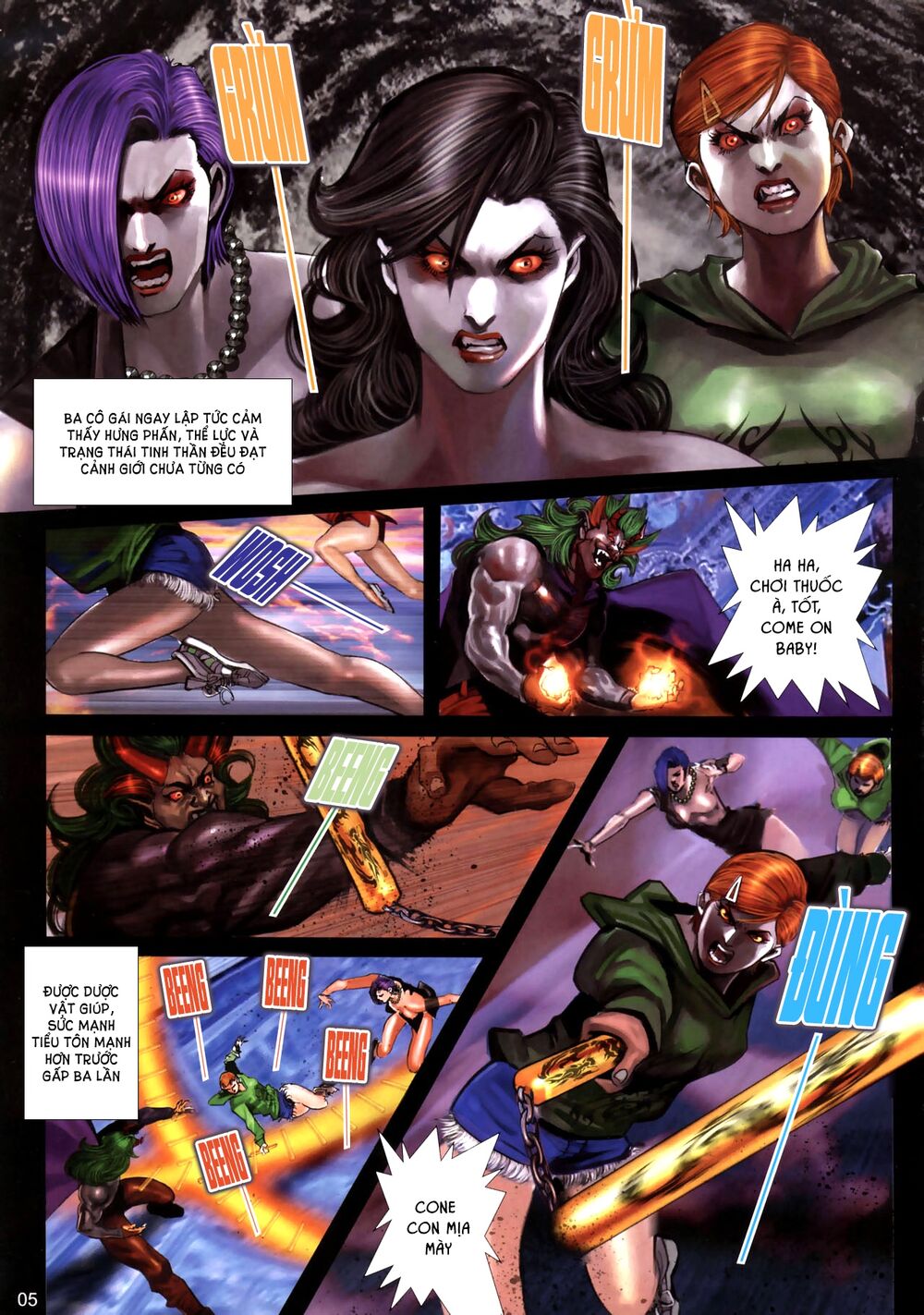 Đọc truyện hentai Nữ Hồng Côn - Chap 7