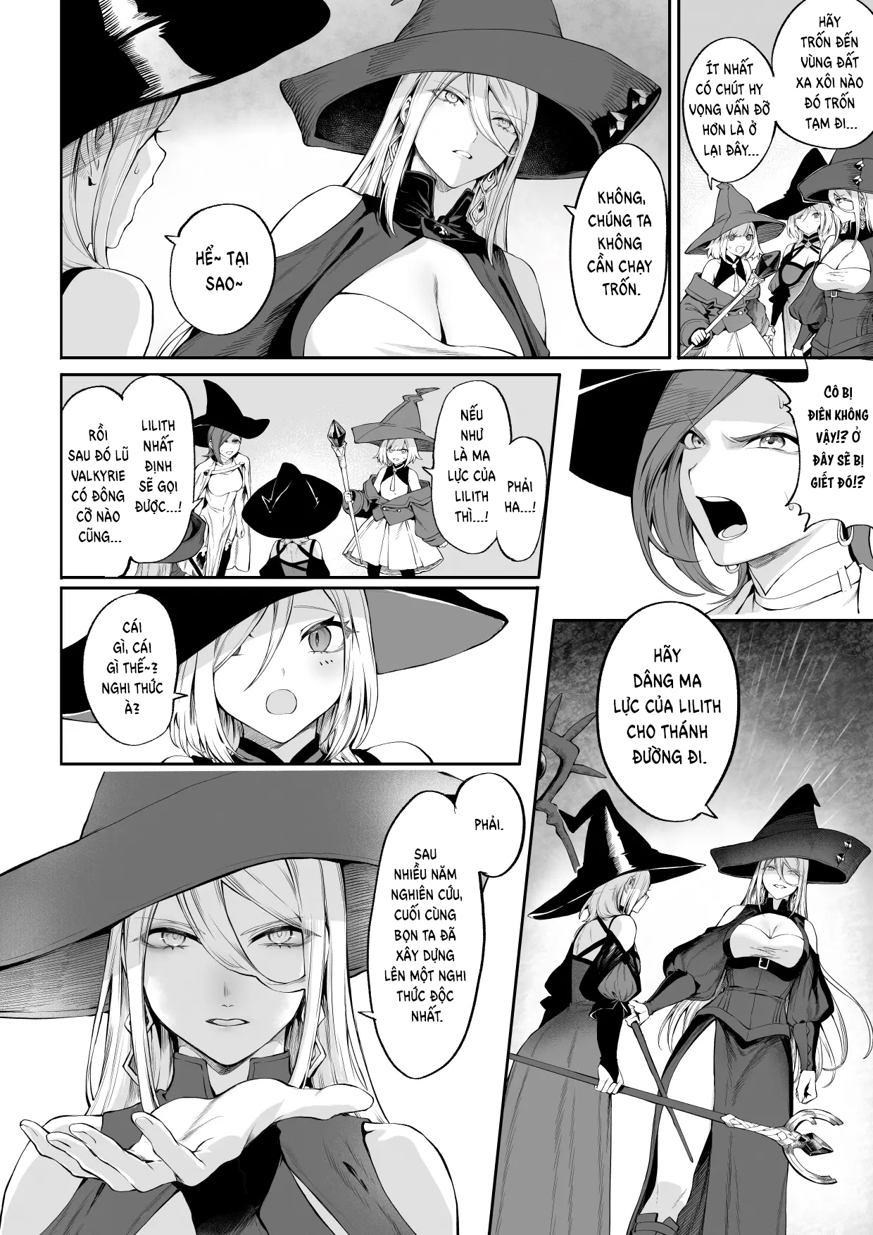Đọc truyện hentai Câu chuyện về những Valkyrie! ~Nữ phù thuỷ~ - ~Nữ phù thuỷ~ Phần đầu