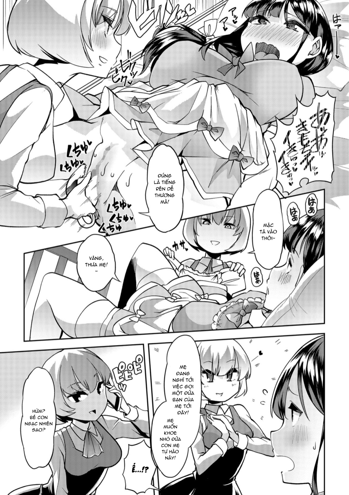 Đọc truyện hentai Himitsu no Gyaku Toilet Training - Chap 4.