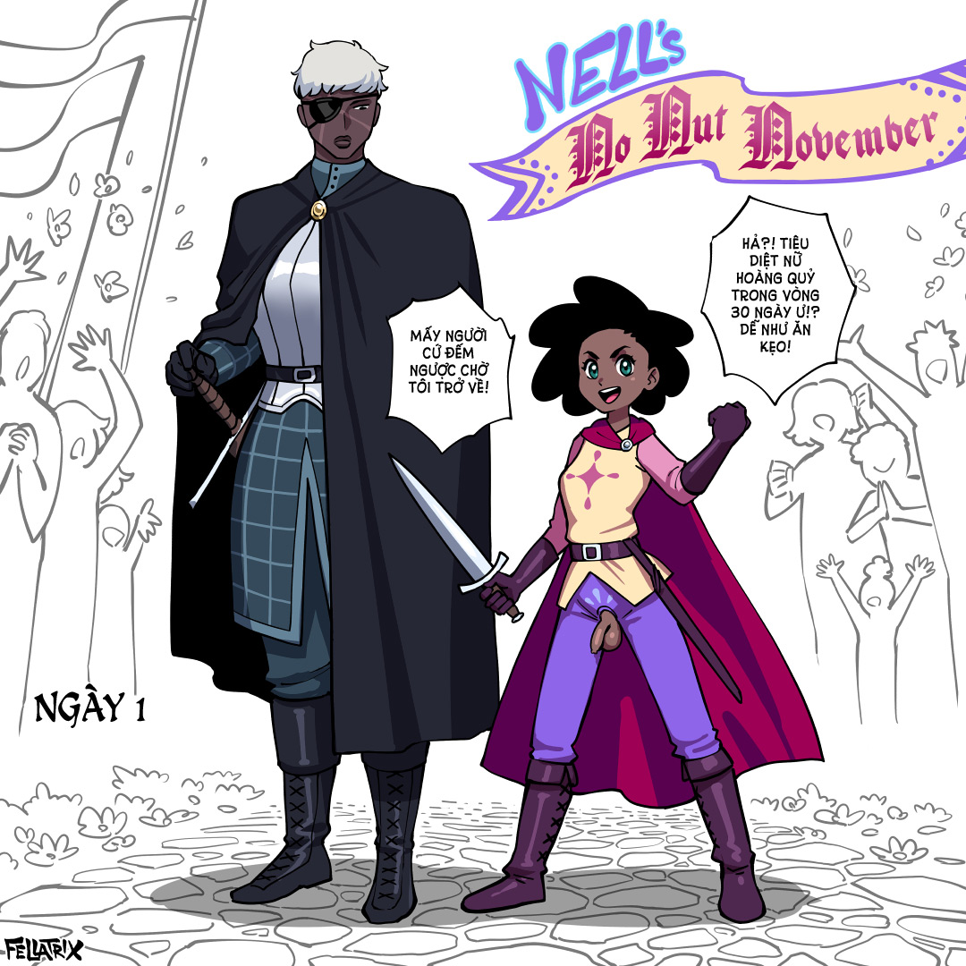 Đọc truyện hentai No Nut November 2021 By Fellatrix - Day 7
