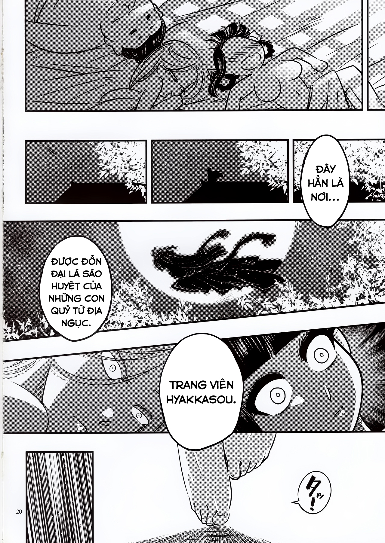 Đọc truyện hentai Hyakkasou 5: Rasetsu Yasha Sen Chokou - Oneshot