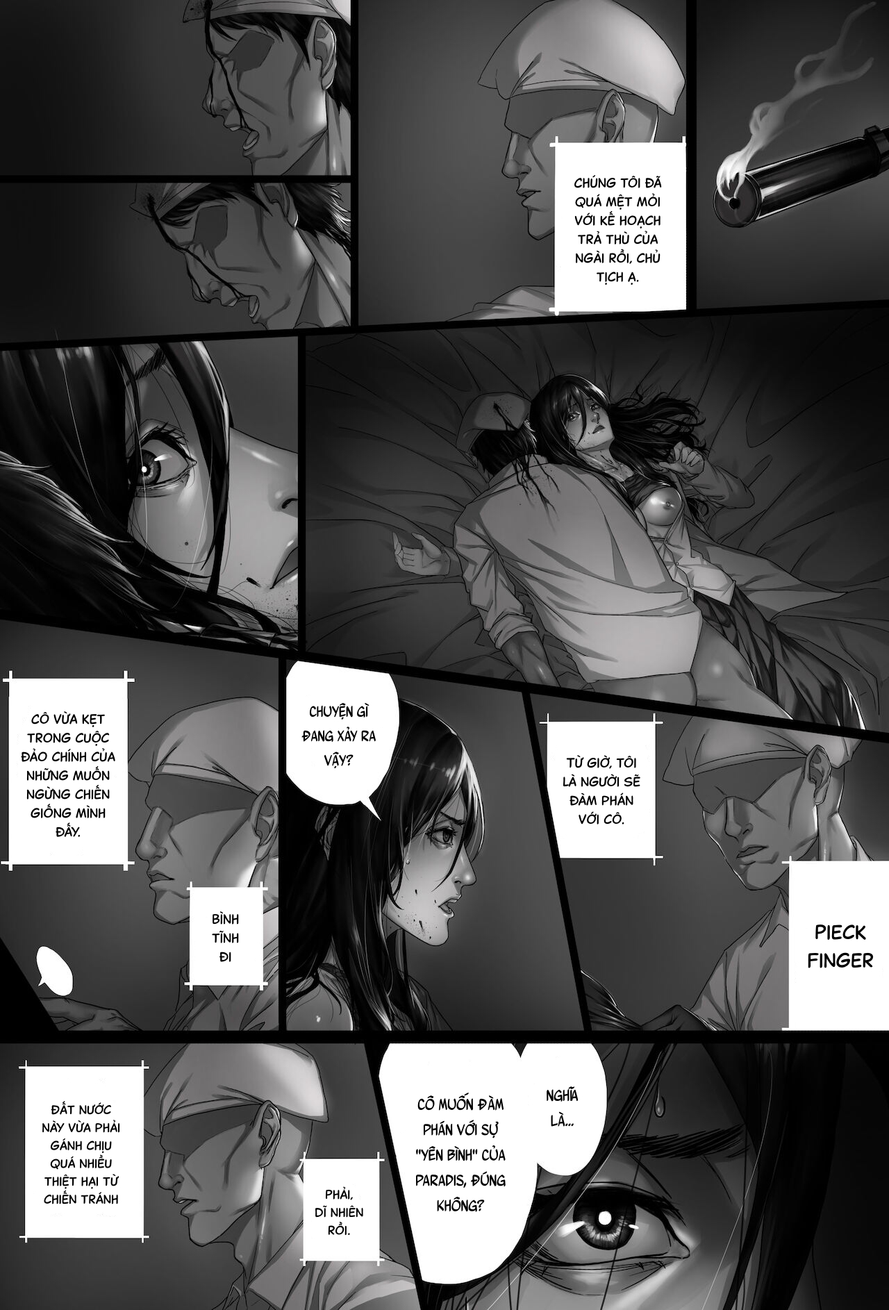 Đọc truyện hentai Cuộc chiến của tôi. - Oneshot