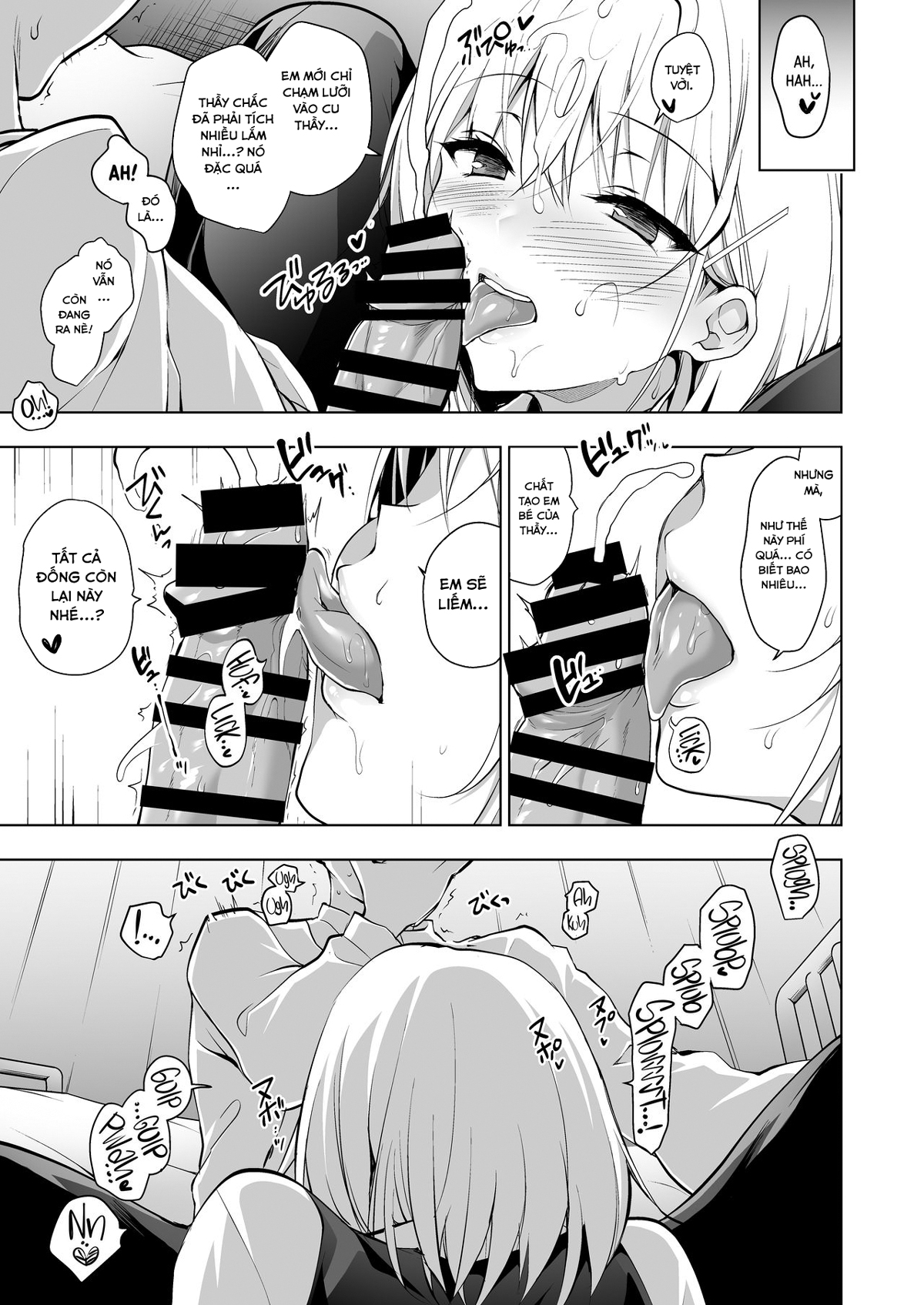 Đọc truyện hentai Buổi giải tỏa căng thẳng của hội trưởng hội học sinh - Oneshot