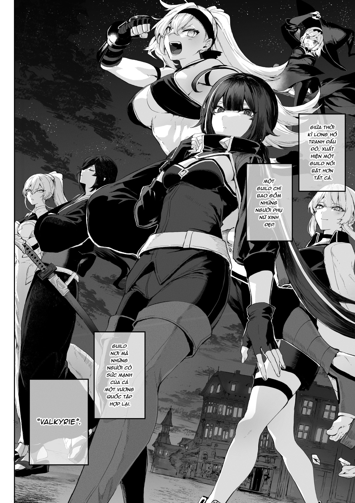 Đọc truyện hentai Câu chuyện về những Valkyrie! ~Nữ phù thuỷ~ - ~Nữ sát thủ~ Phần đầu