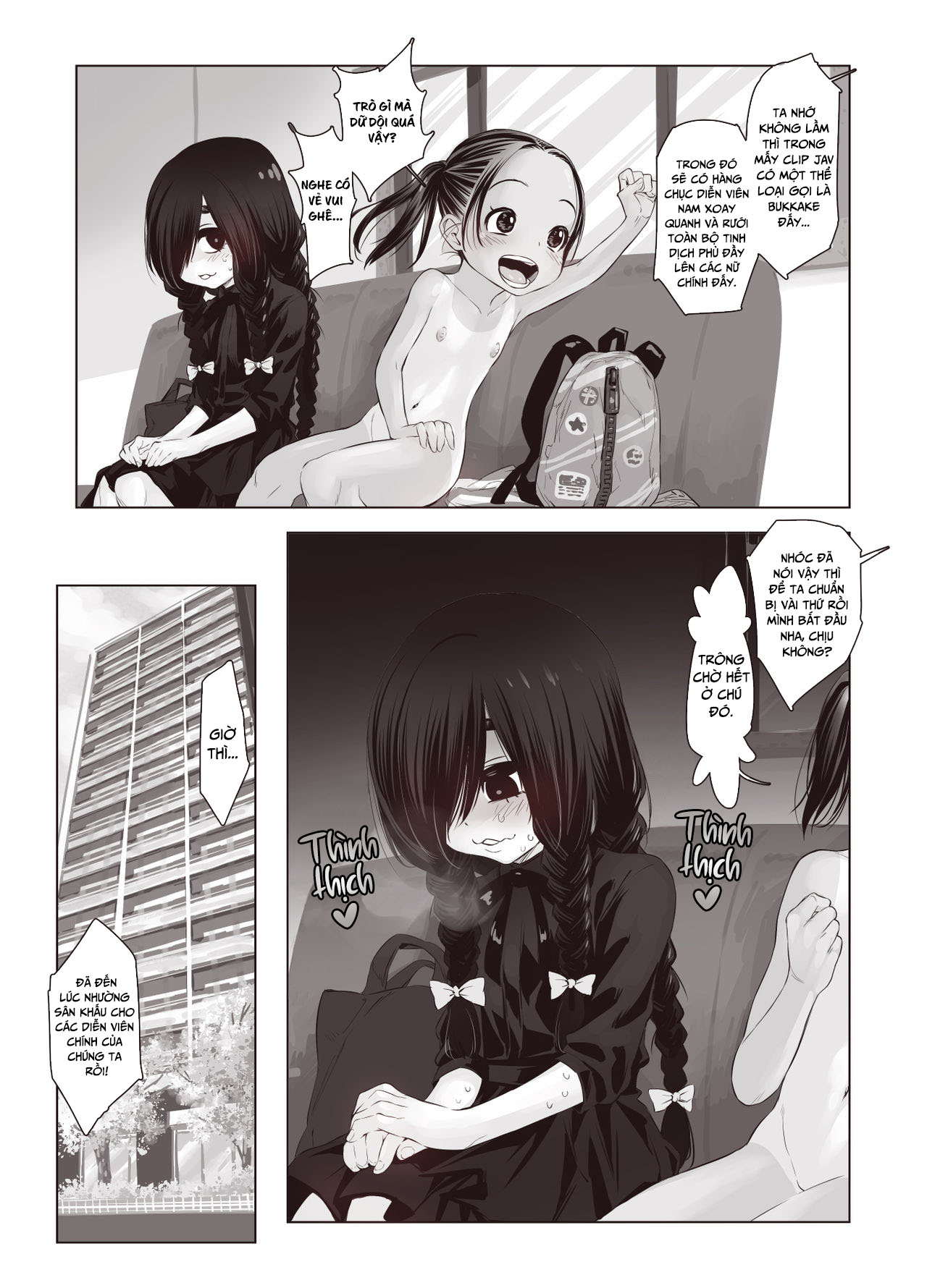 Đọc truyện hentai Bao nhiêu lâu nữa thì cơ thể của hai bé Loli được phủ đầy bởi tinh dịch - Trả lời