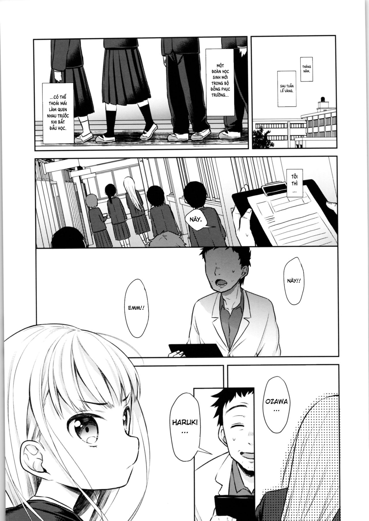 Đọc truyện hentai Hội chứng TS Haruki-kun - Chap 1: Giáo dục giới tính