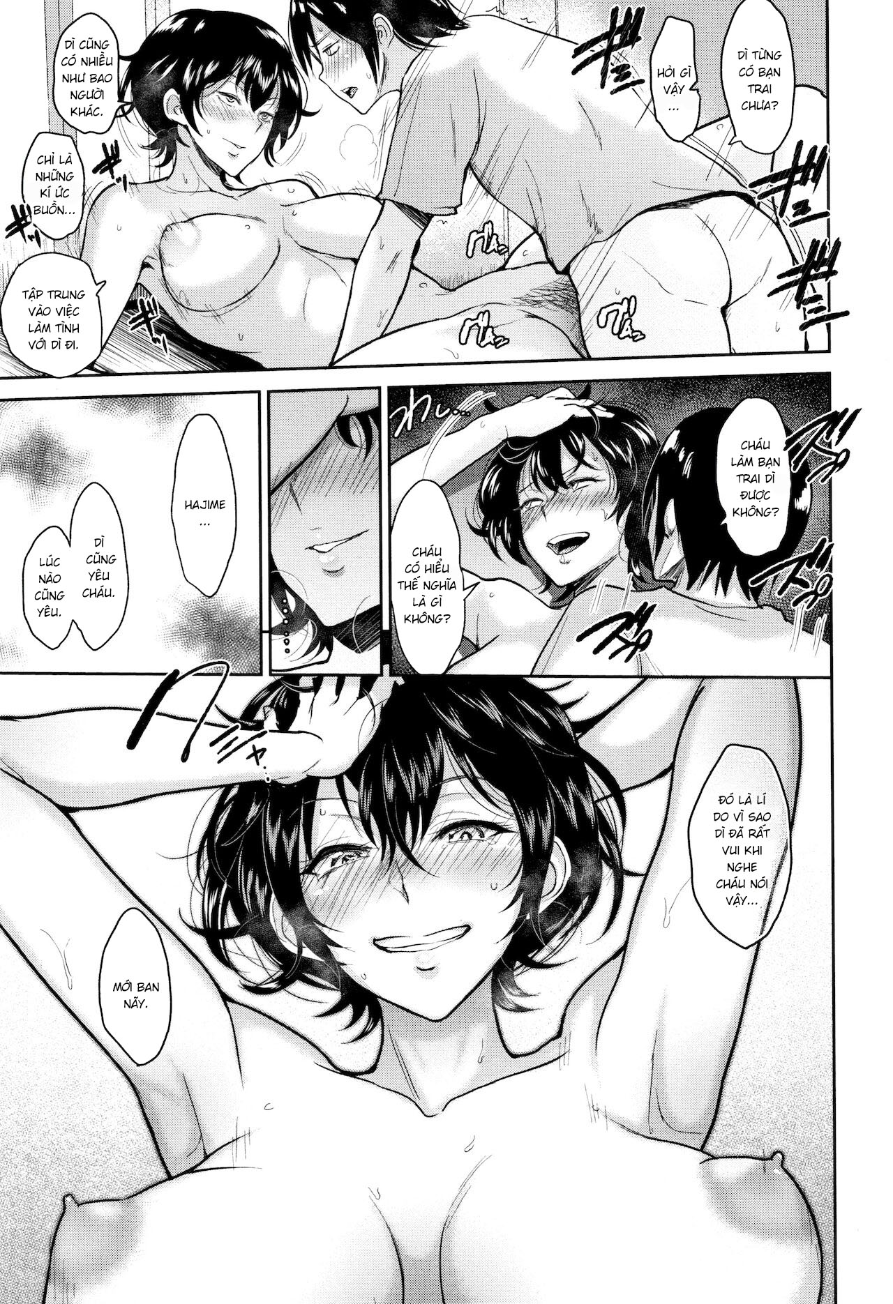 Đọc truyện hentai Dì Akane và tôi - Oneshot
