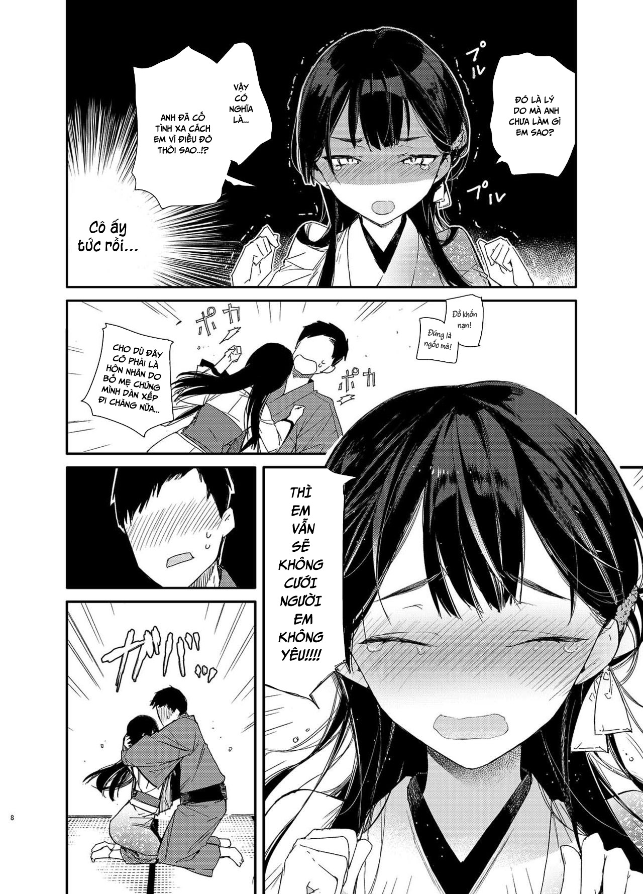 Đọc truyện hentai Tâm tình cùng cô vợ dâm đãng trong tà áo kimono - Oneshot