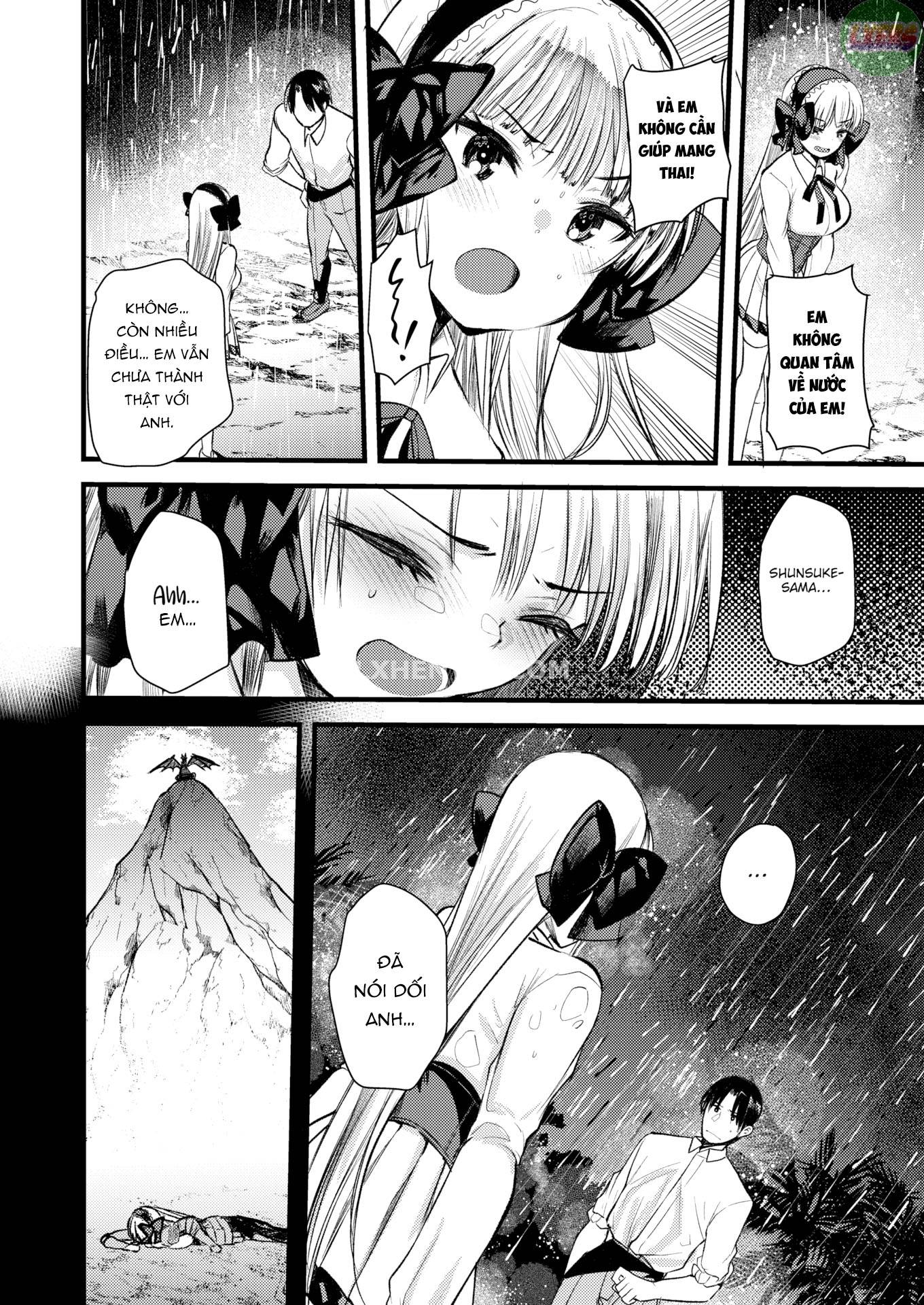Đọc truyện hentai Cuộc sống thư thái nơi đảo hoang cùng cô Kỵ sĩ công chúa Level 1 - Chap 9