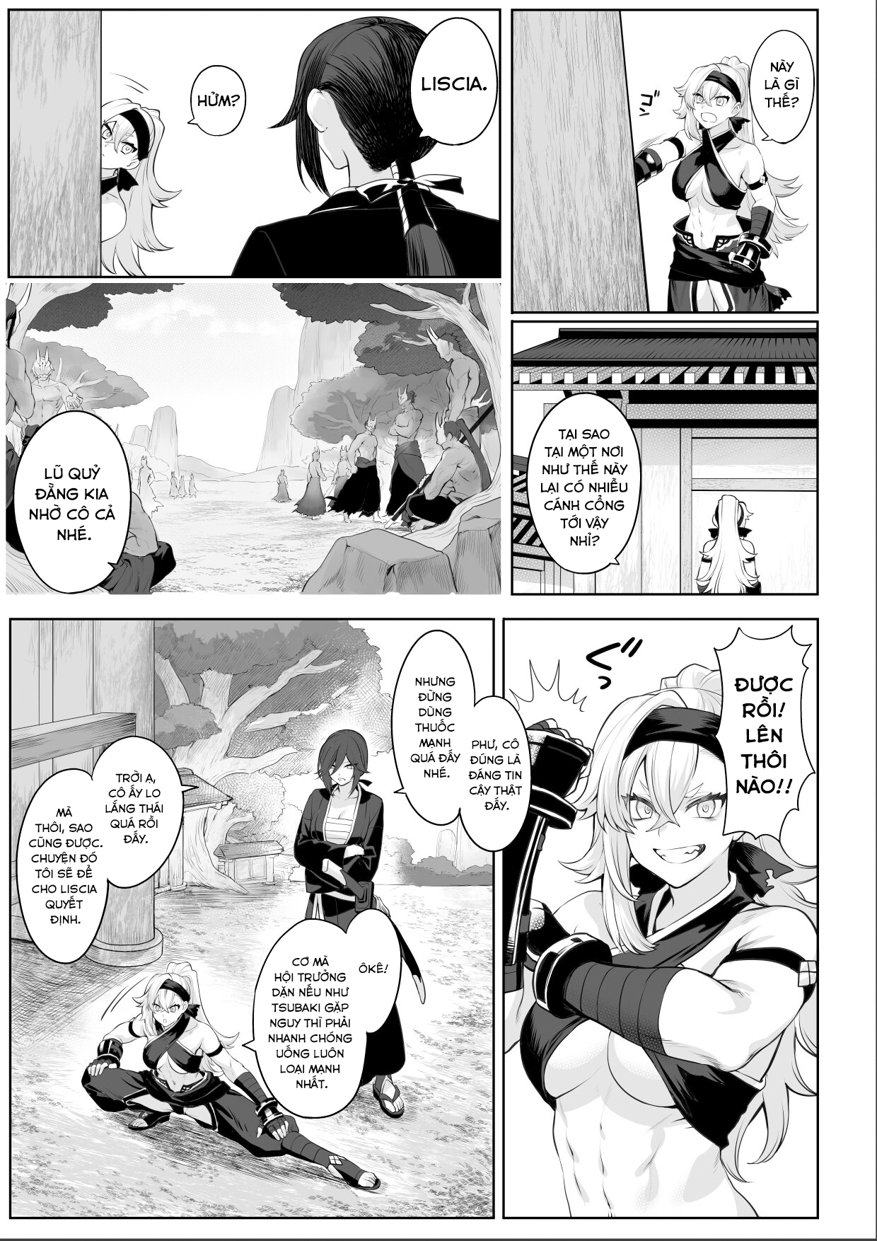 Đọc truyện hentai Câu chuyện về những Valkyrie! ~Nữ phù thuỷ~ - ~Nữ Samurai~ Phần đầu