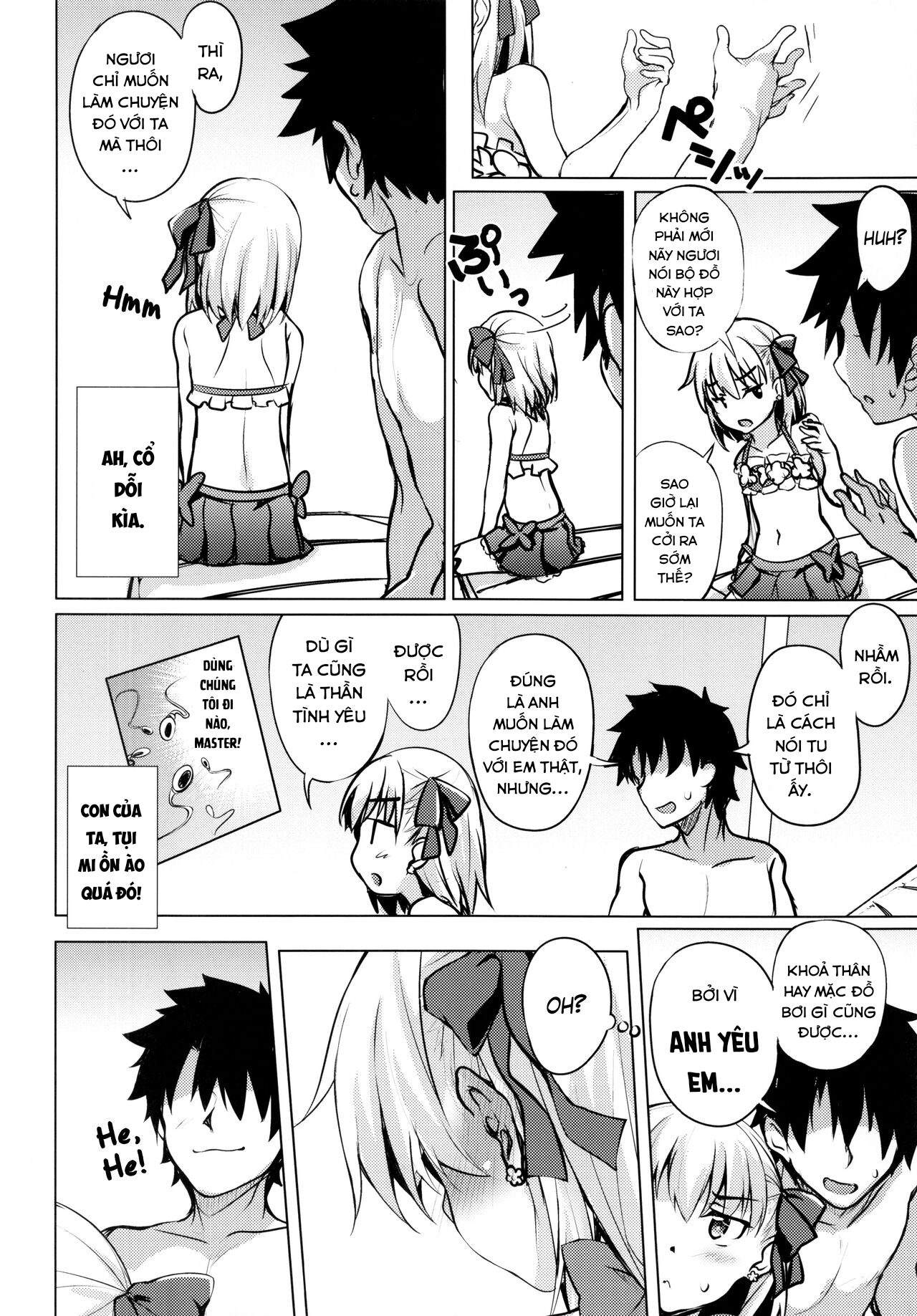 Đọc truyện hentai Kama rất dễ bị lừa. - Oneshot