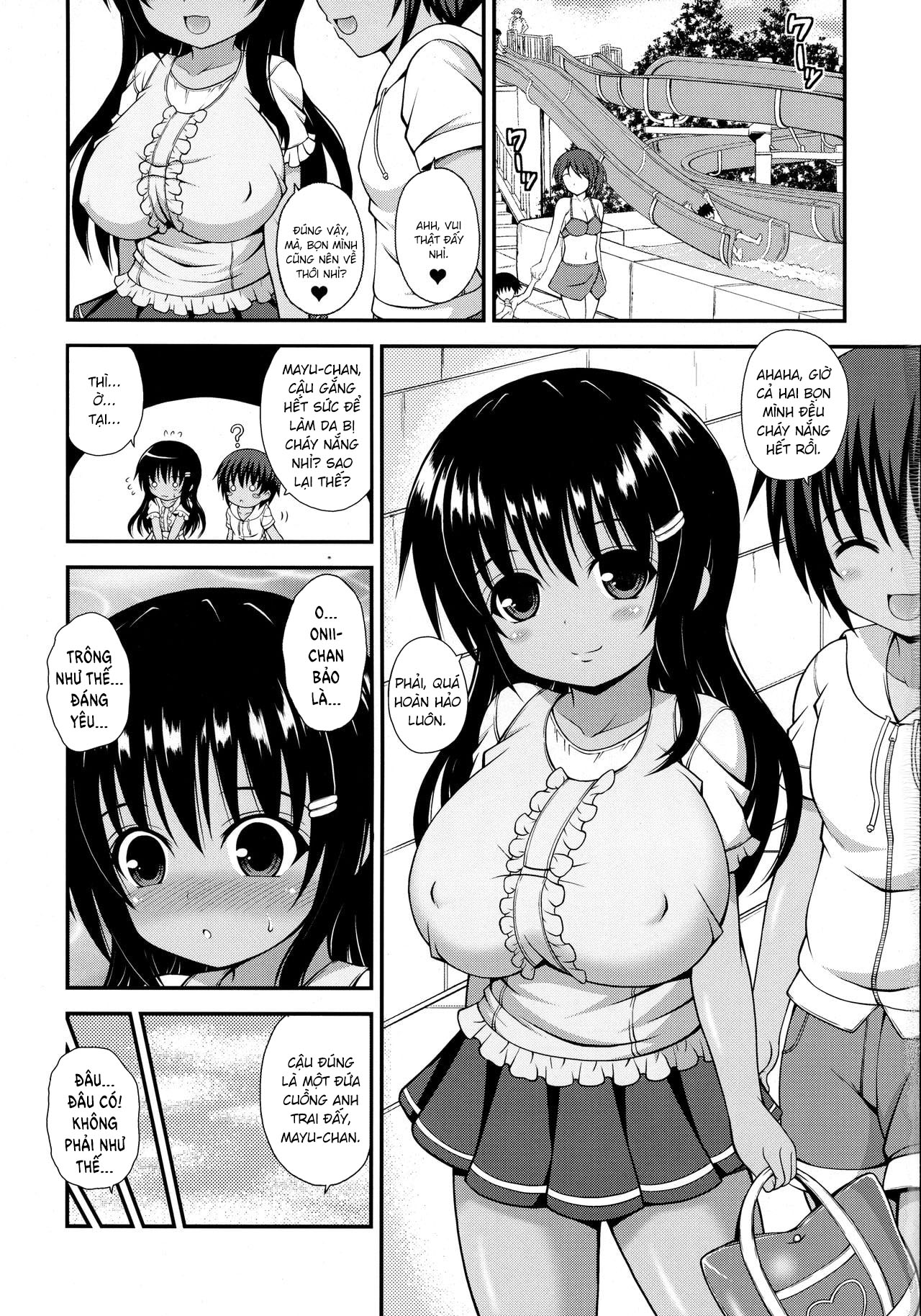 Đọc truyện hentai Bắt nạt cô em gái có bộ ngực khủng - Oneshot