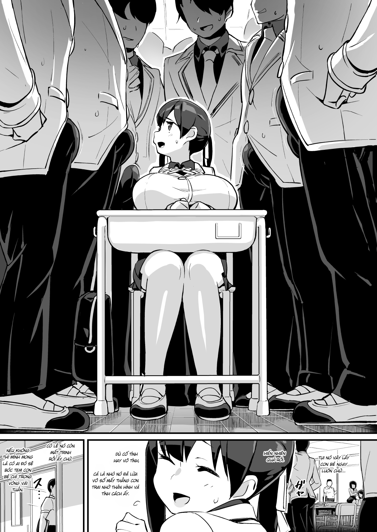 Đọc truyện hentai Bắt quả tang em học sinh vú bự - Phần 1