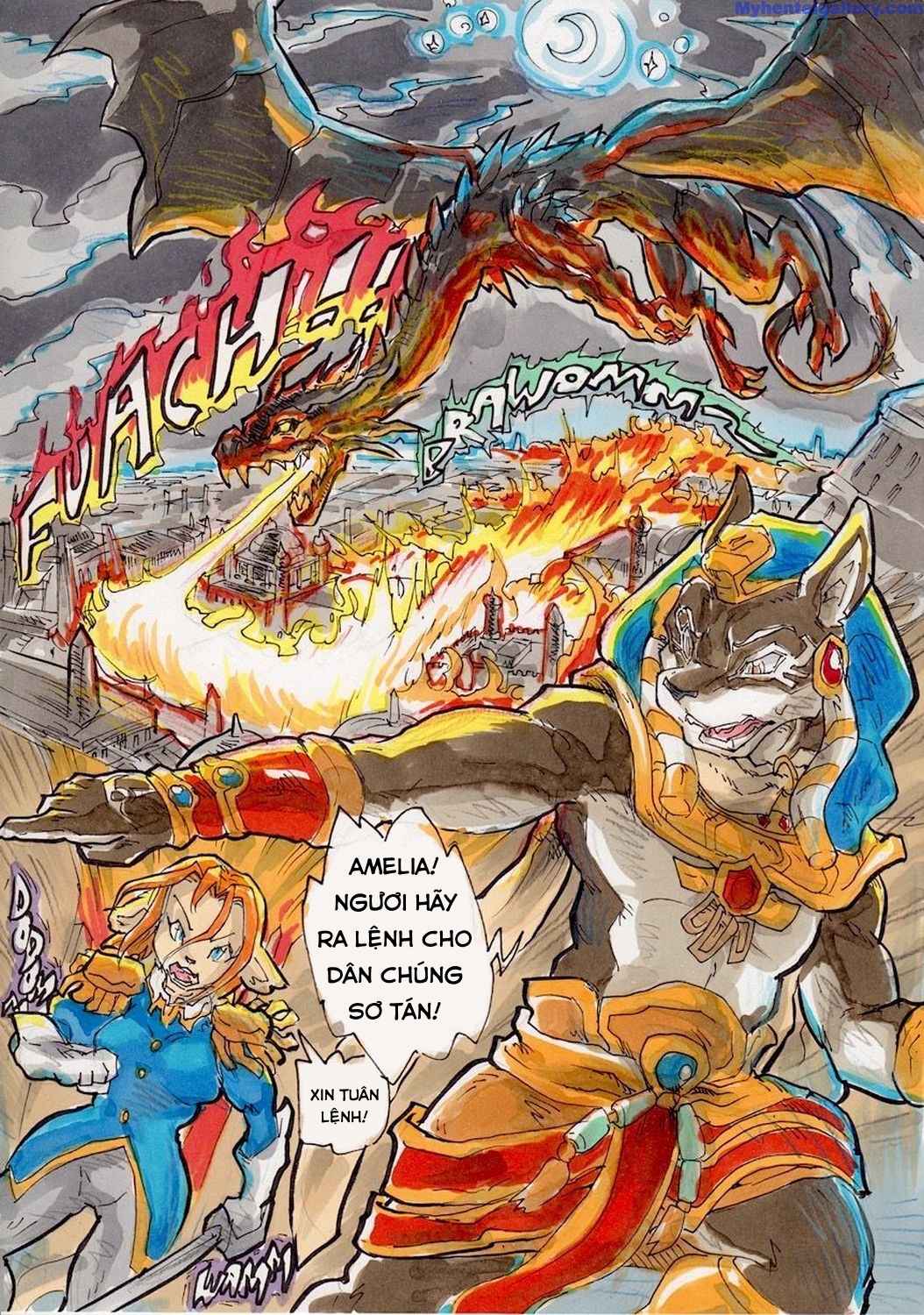 Đọc truyện hentai Anubis Stories 3 - Dragon Attack - Oneshot