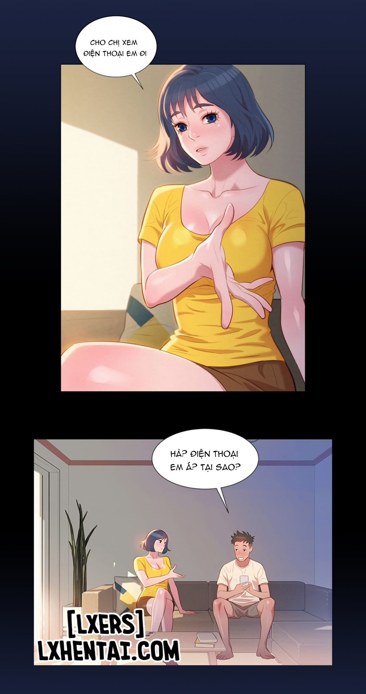 Đọc truyện hentai Chị Gái Hàng Xóm - Chap 1