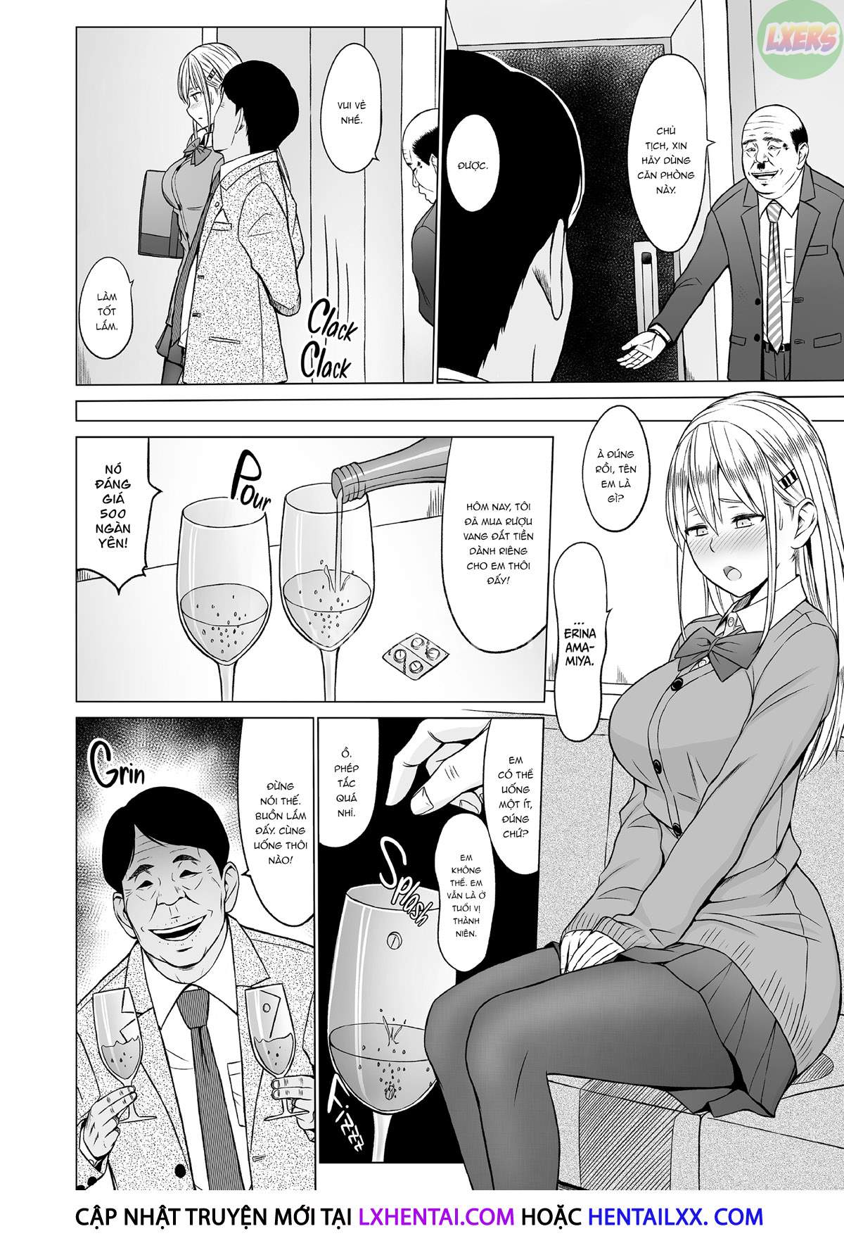 Đọc truyện hentai Học viện khiêu dâm - Chap 2