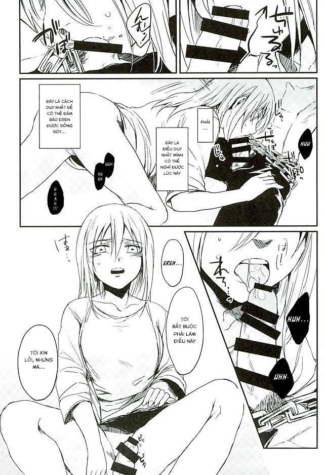 Đọc truyện hentai Reizoku wa Kami ni Arazaru (Shingeki no Kyojin) - Oneshot