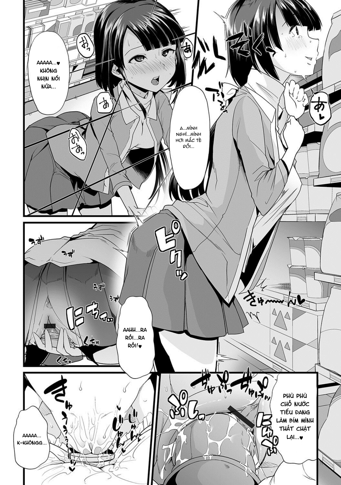 Đọc truyện hentai Himitsu no Gyaku Toilet Training - Chap 1.