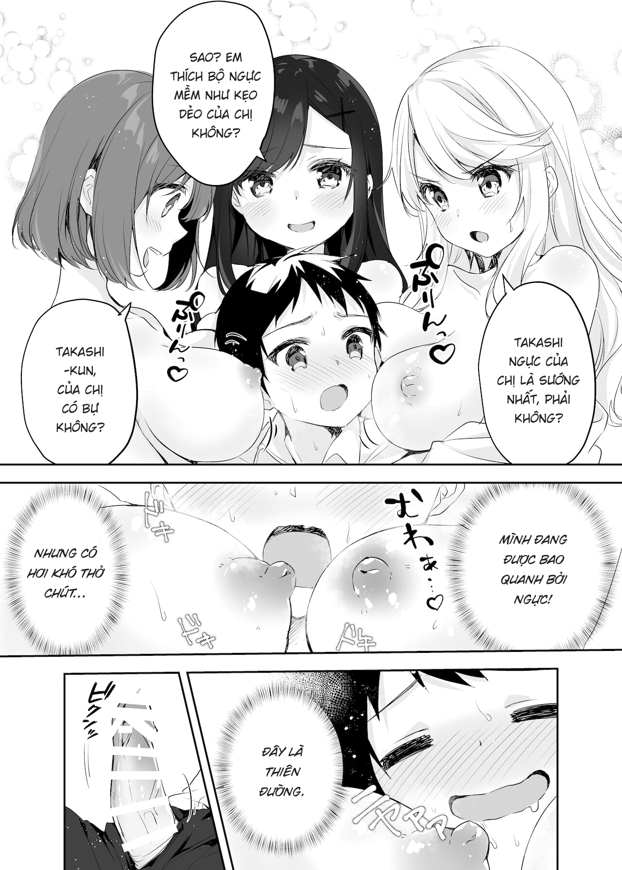 Đọc truyện hentai Họ tỉnh giấc khi tôi đang cố hiếp chị gái và bạn của bà ấy trong khi họ đang ngủ. - Oneshot